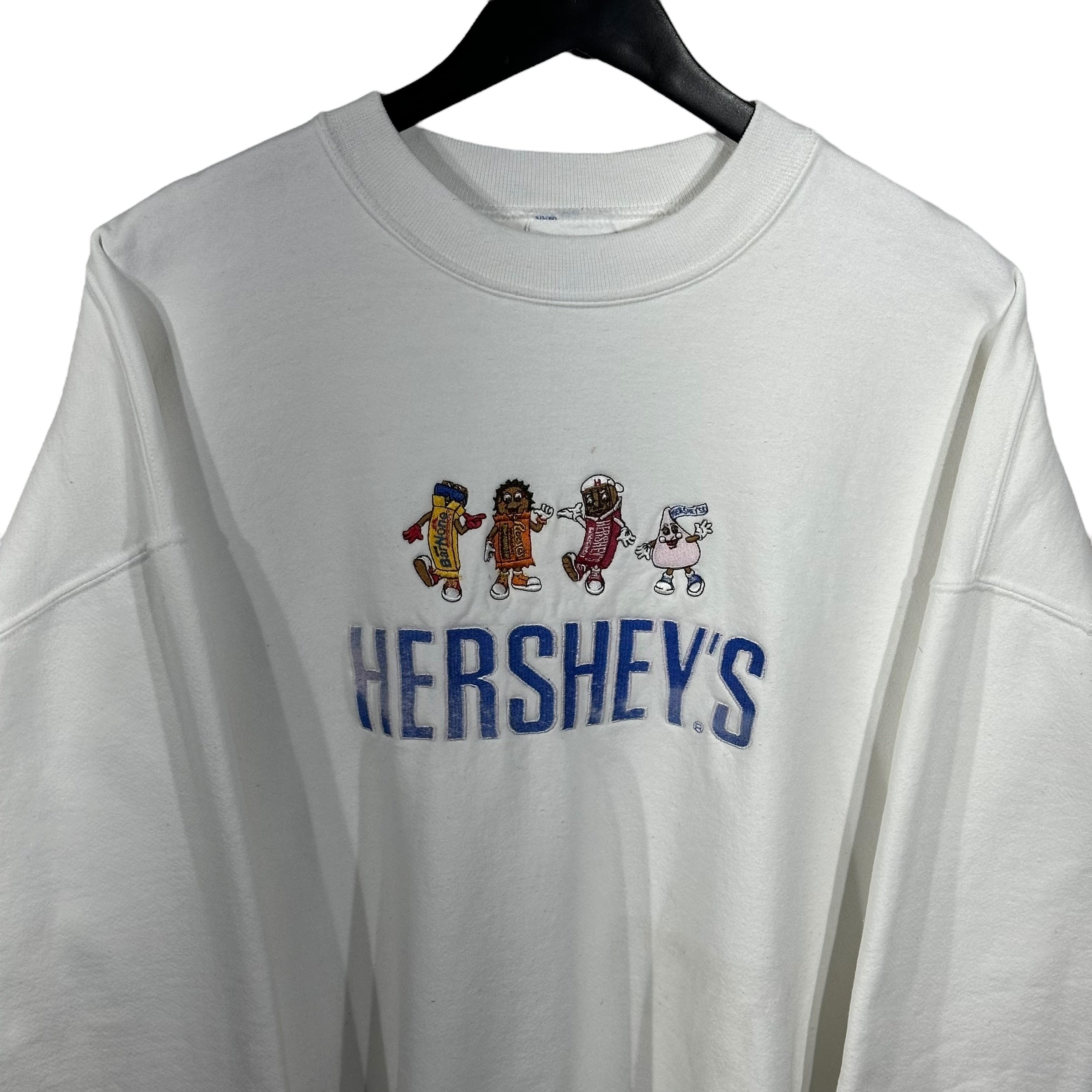 Vintage Hershey's Chocolate Embroidered Crewneck