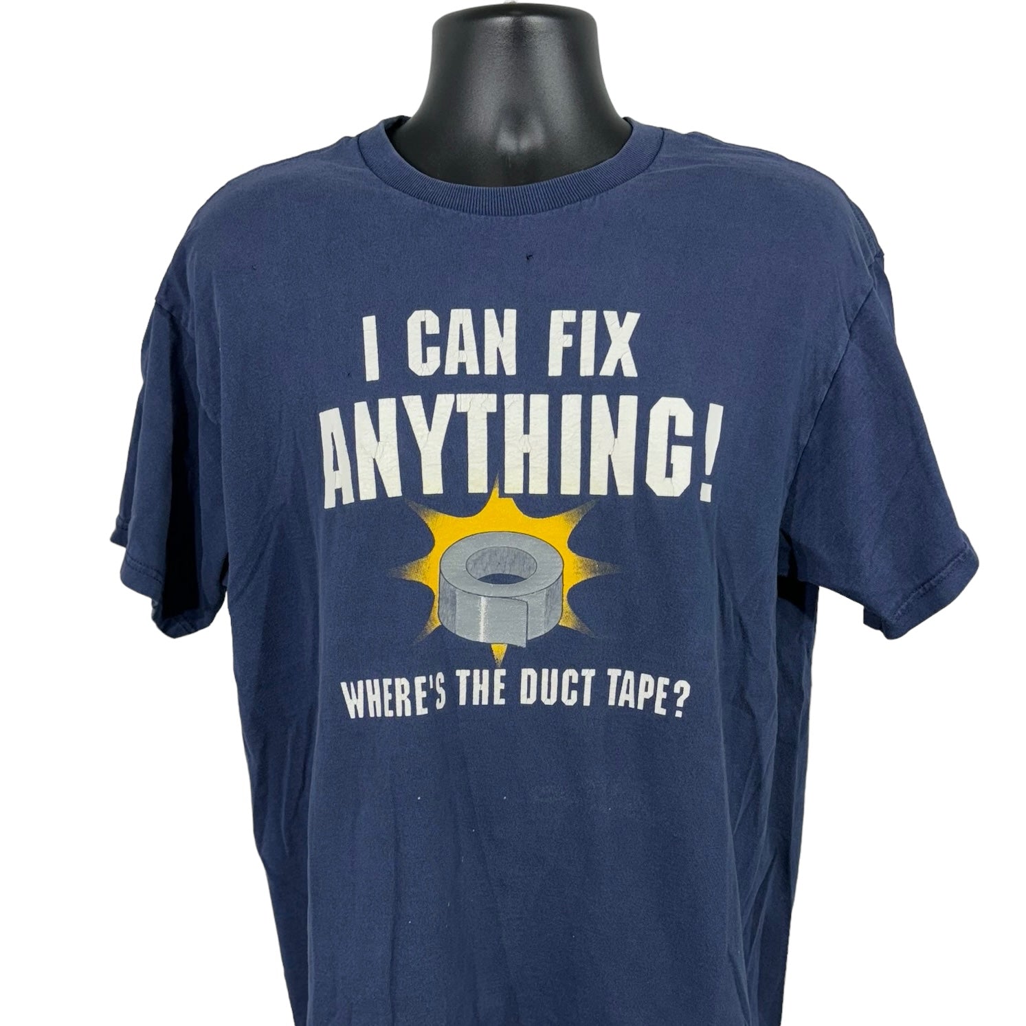 Vintage "I Can Fix Anything" Duct Tape Tee