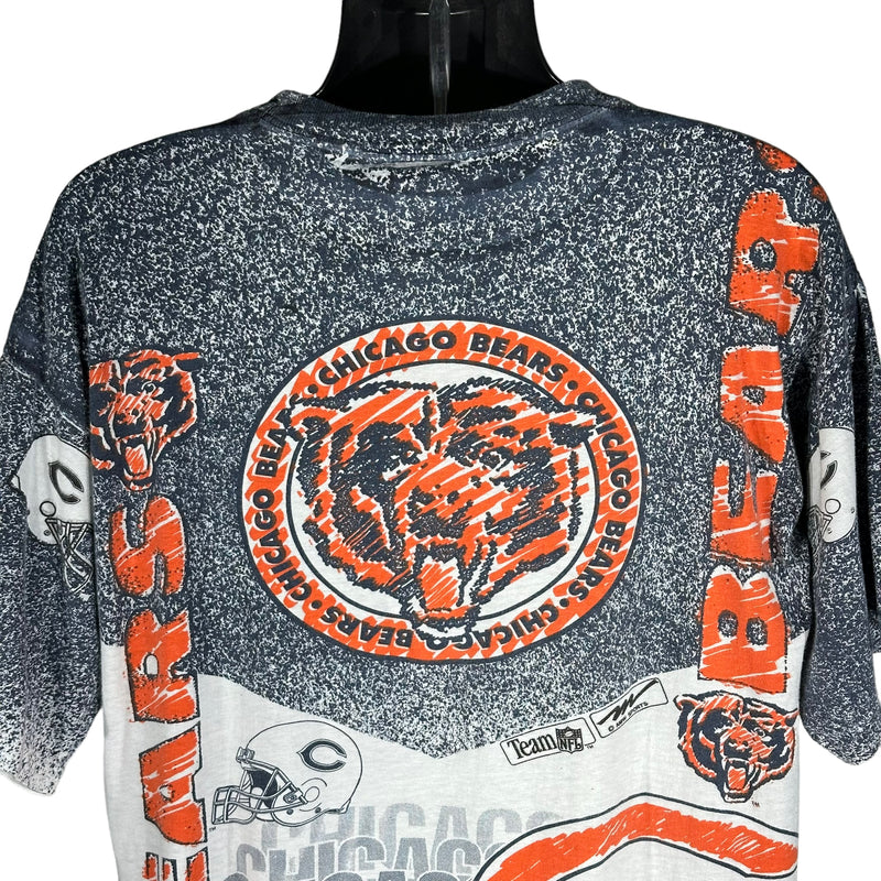 Vintage Magic Johnson Chicago Bears AOP Tee