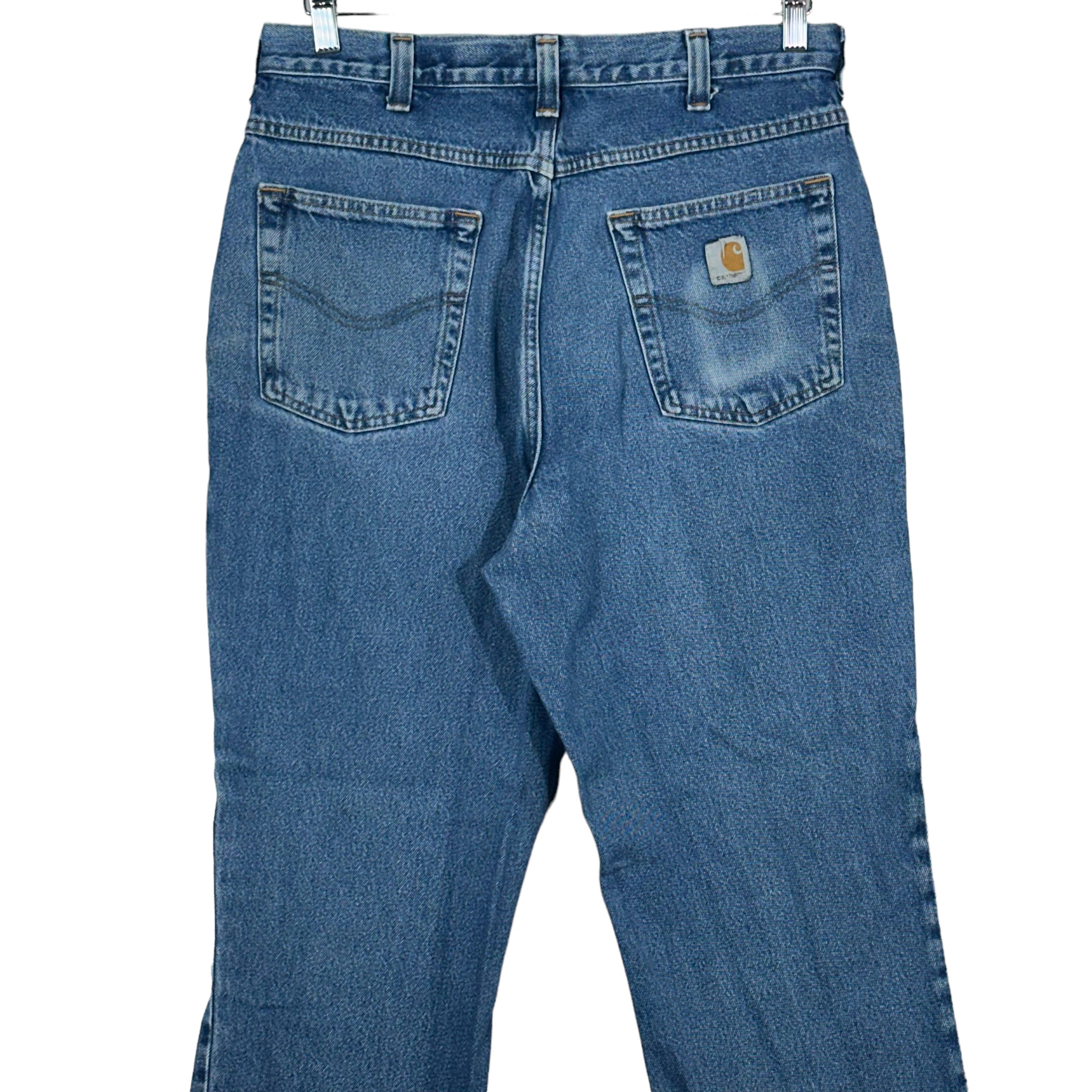 Vintage Carhartt Medium Wash Straight Leg Work Jeans