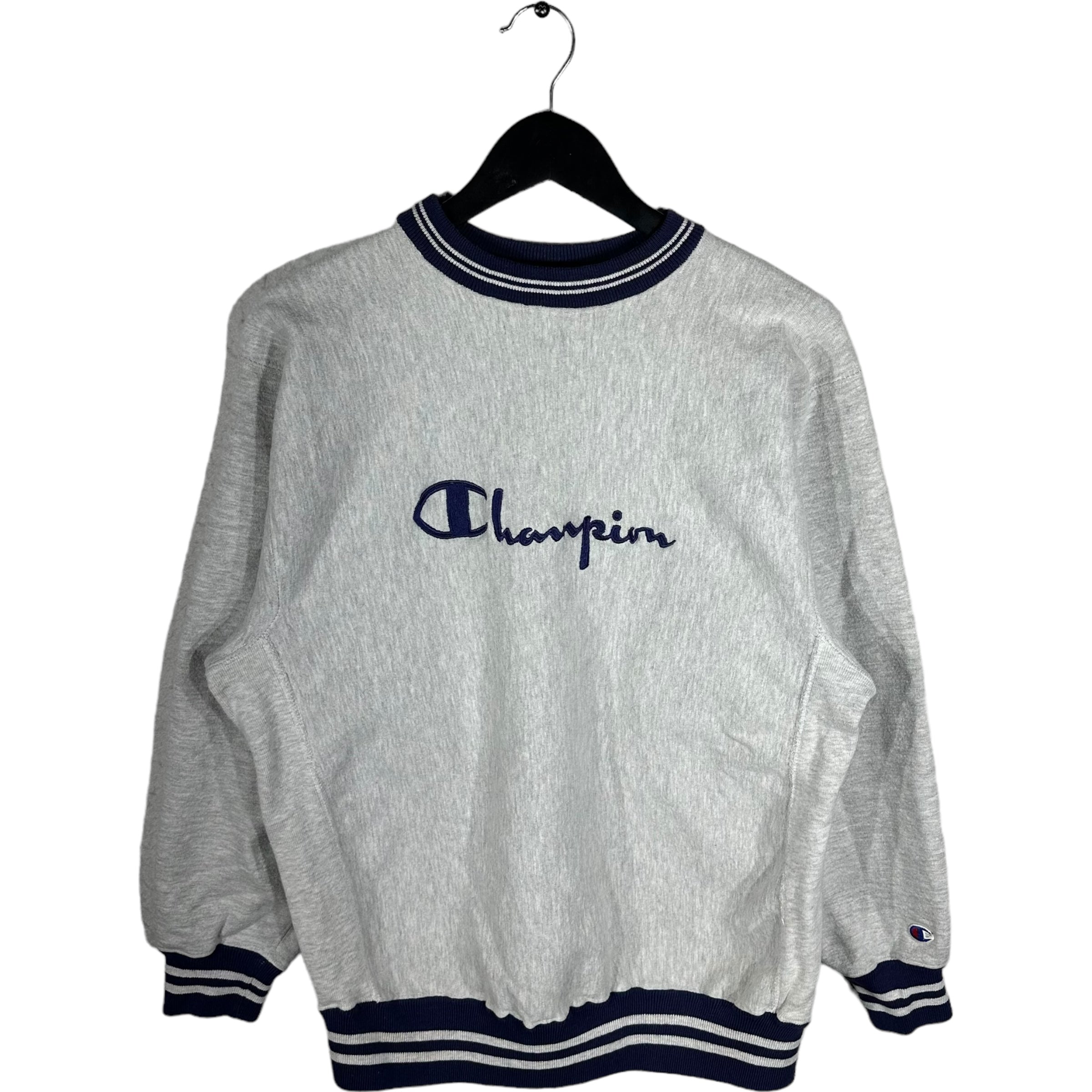 Vintage Champion Logo Reverse Weave Crewneck