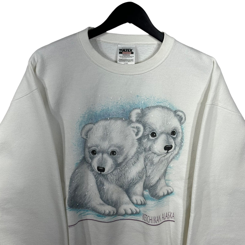 Vintage Alaska Polar Bear Crewneck