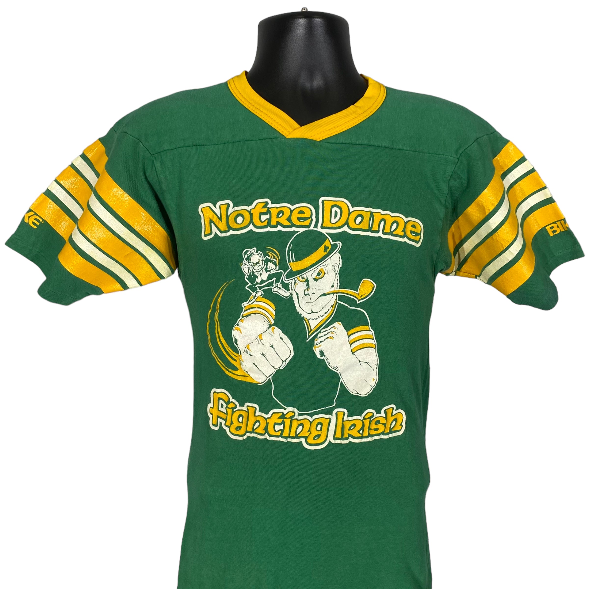 Vintage University of Notre Dame Fighting Irish 3/4 Sleeve Tee