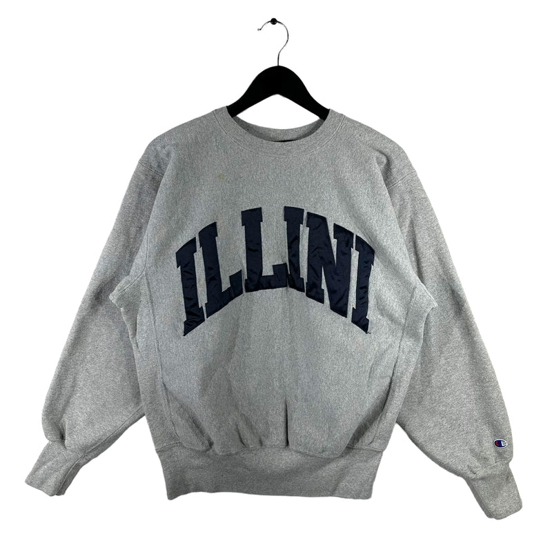 Vintage Illini Champion Reverse Weave Crewneck