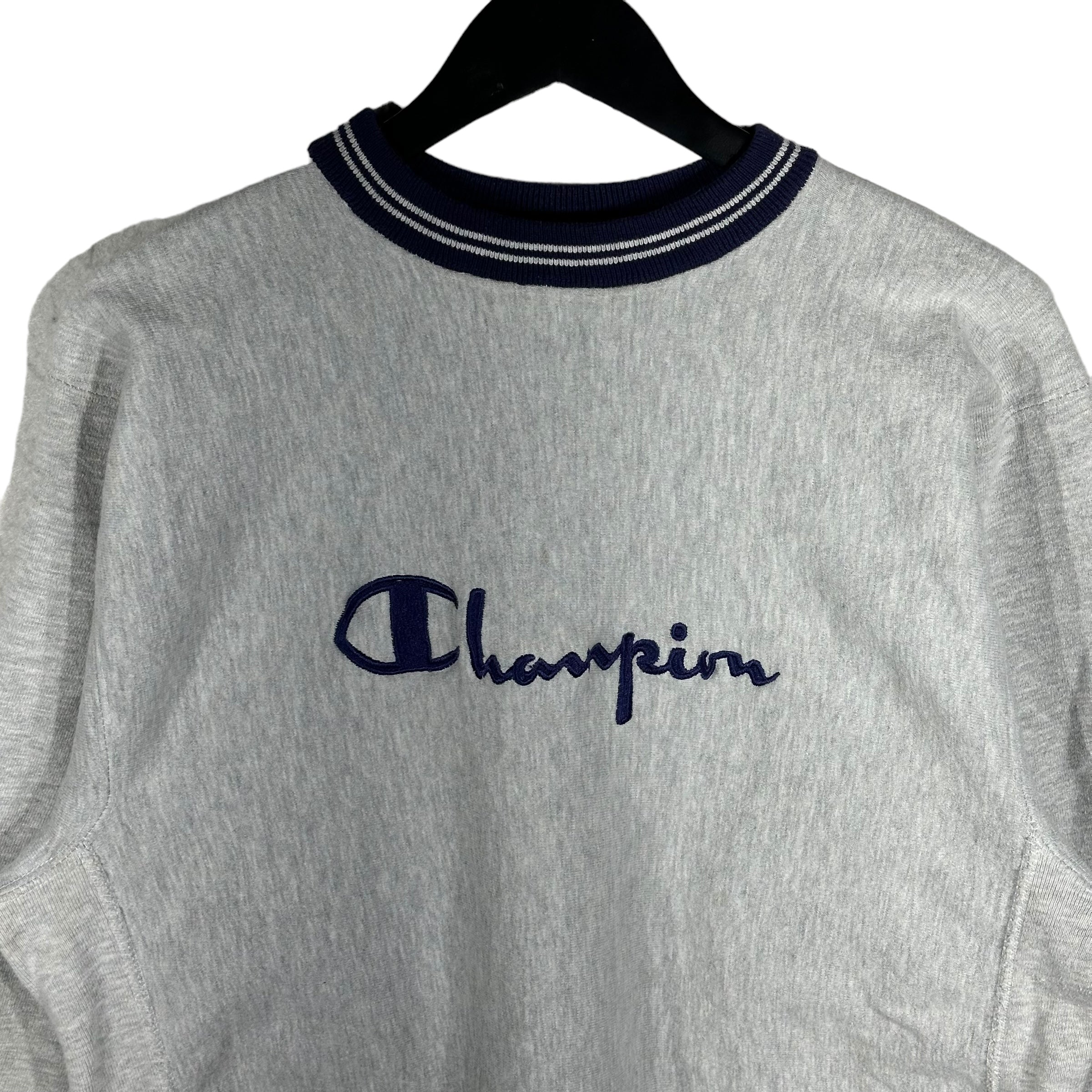 Vintage Champion Logo Reverse Weave Crewneck