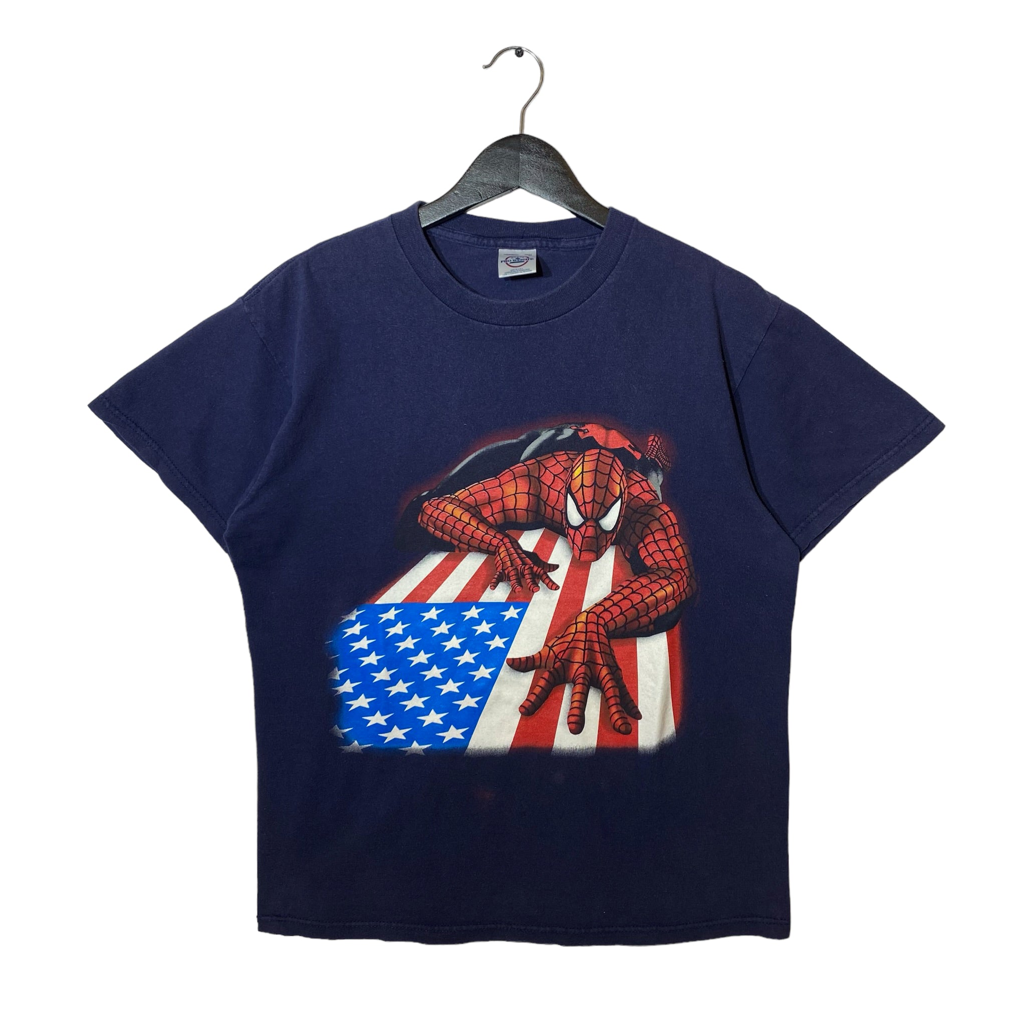 Vintage Spiderman American Flag Tee