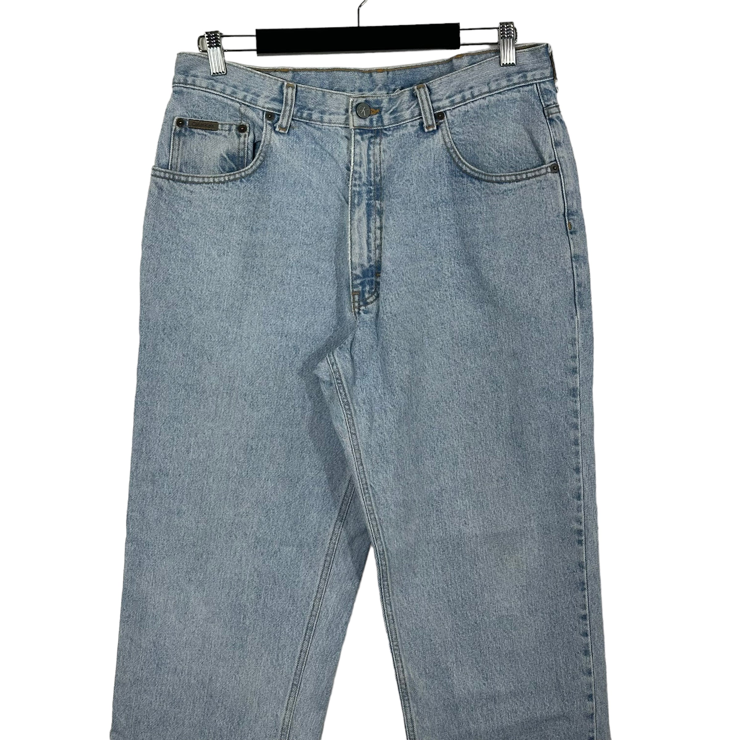 Vintage Calvin Klein Light Wash Straight Leg Denim Jeans