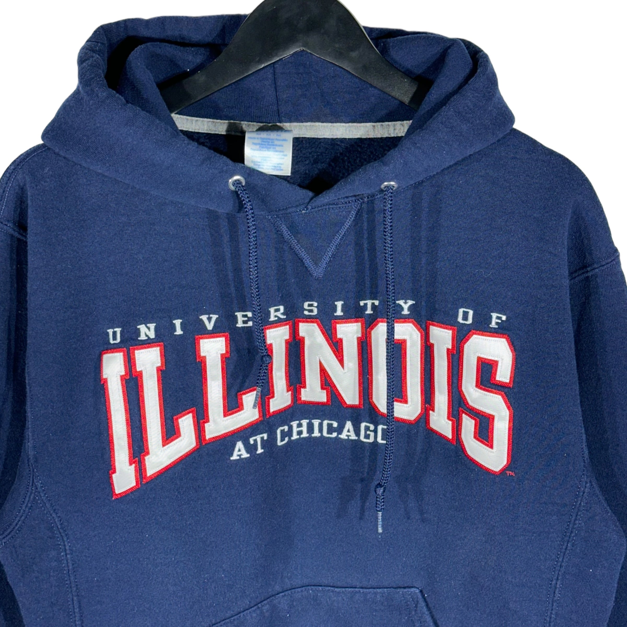 Vintage University Of Illinois Russell Athletic Hoodie