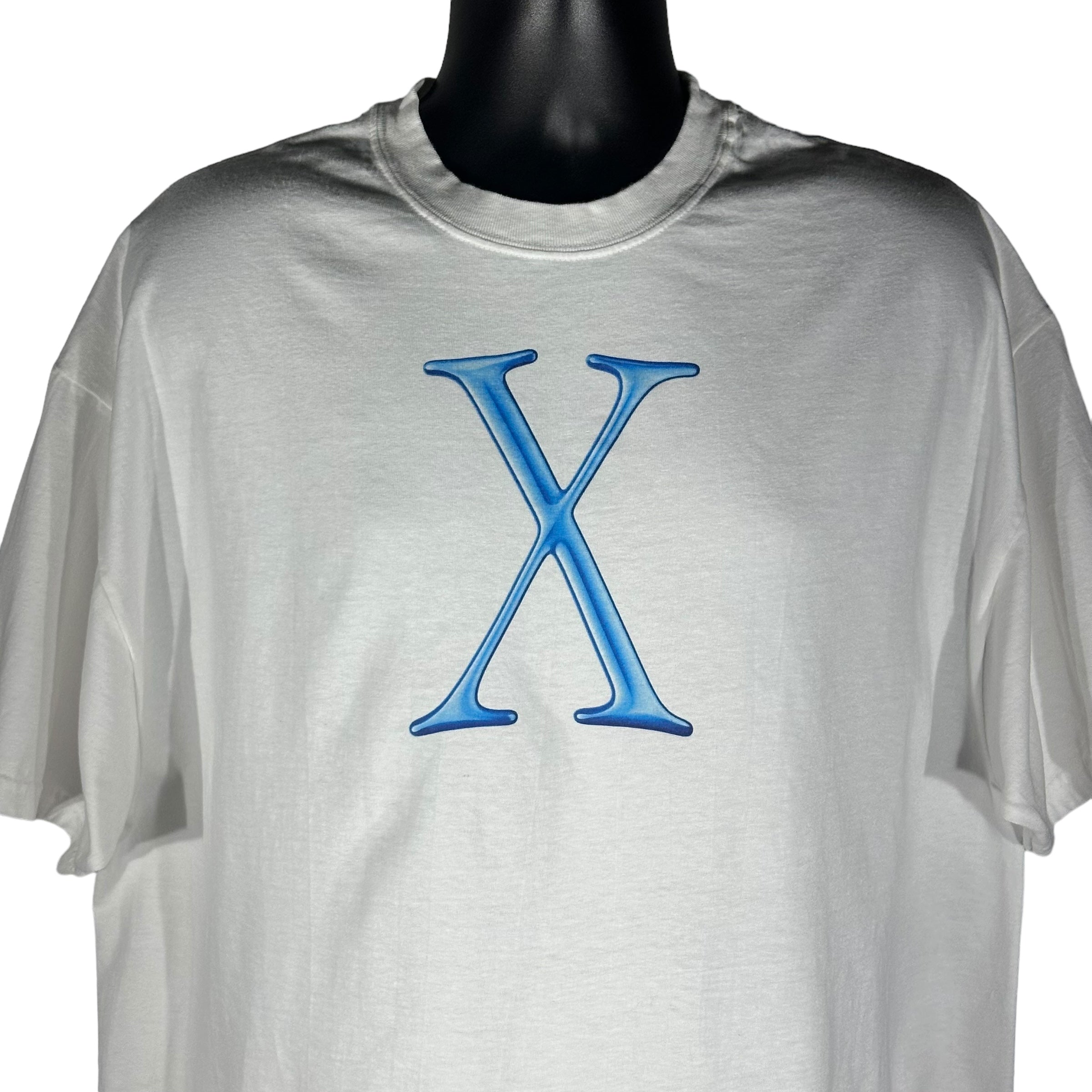 Vintage"X" Mac OS X Celebration Tee 2001