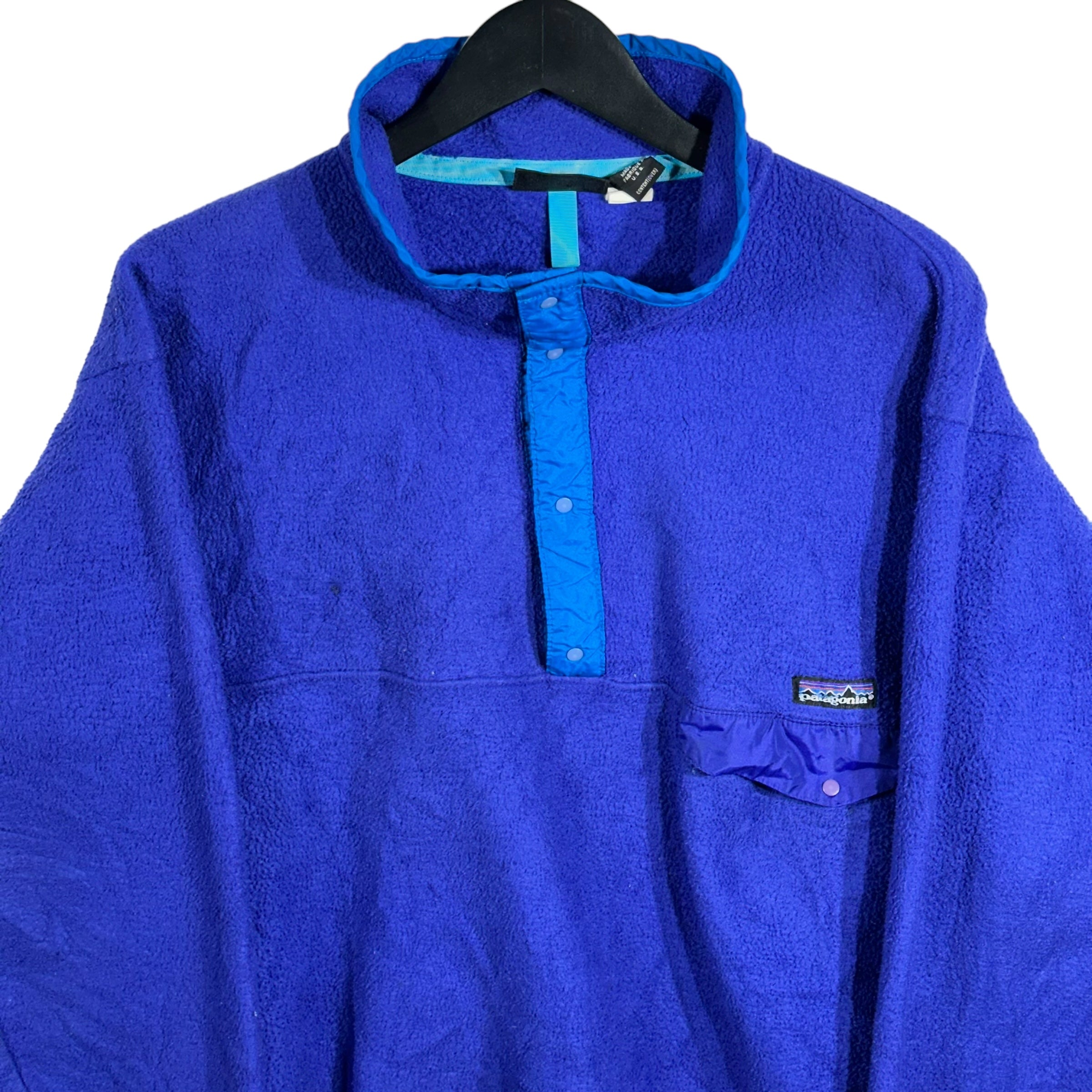 Vintage Patagonia 1/4 Button Up Fleece