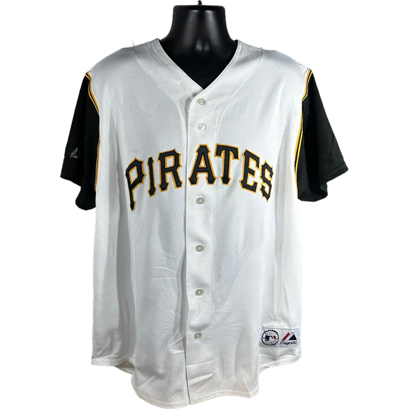 Vintage Pittsburgh Pirates #25 Sean Casey Majestic Jersey