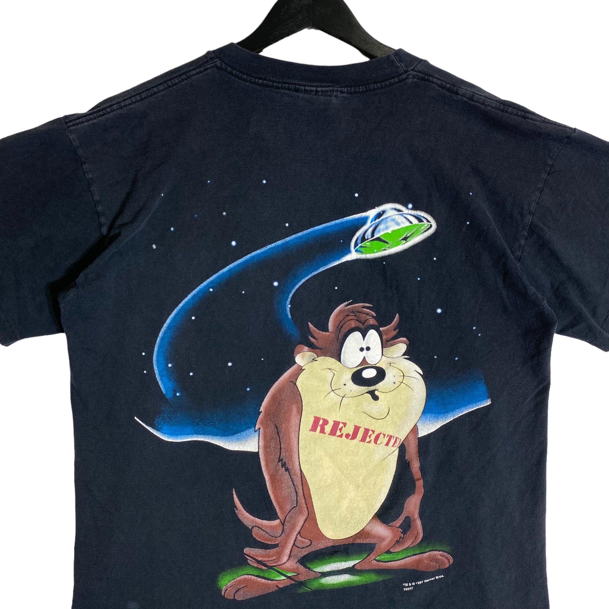 Vintage Taz Alien Abduction Shirt 1997