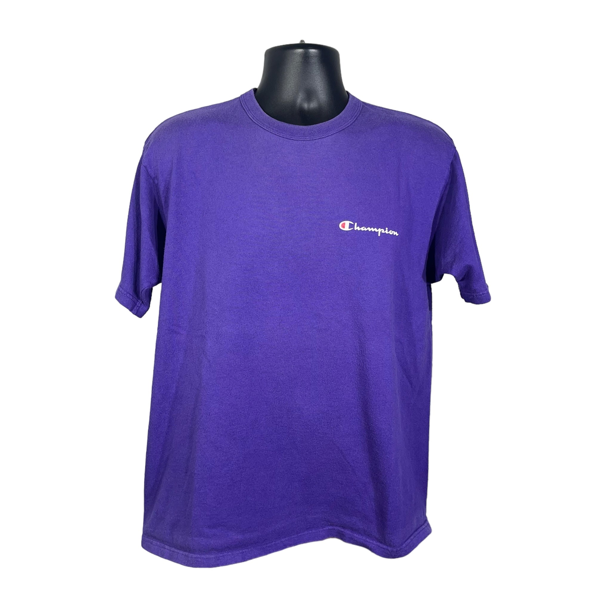 Vintage Champion Pocket Spellout Tee 90s