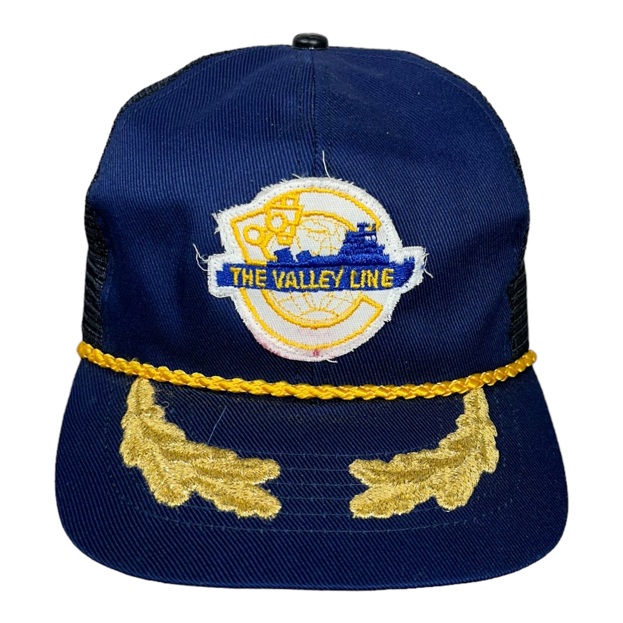 Vintage The Vally Line Rope Lace Trucker Snapback