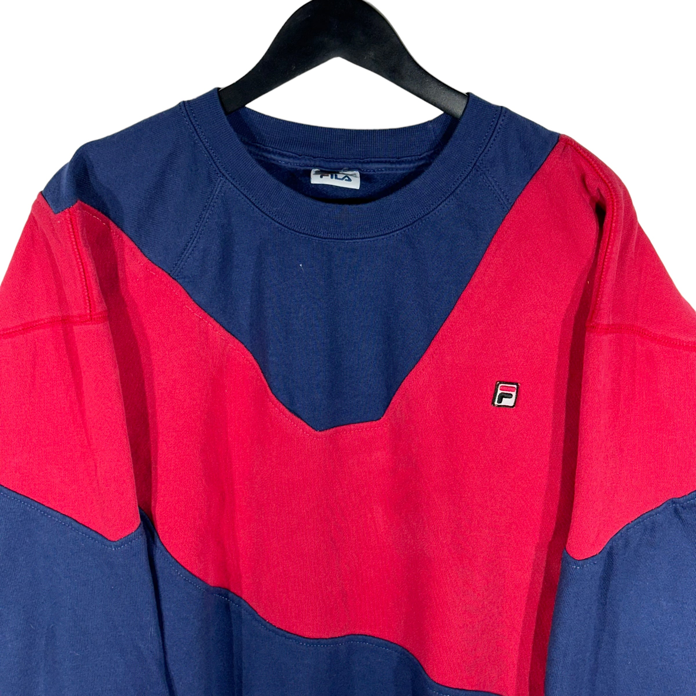 Vintage Fila Cut & Sew Crewneck