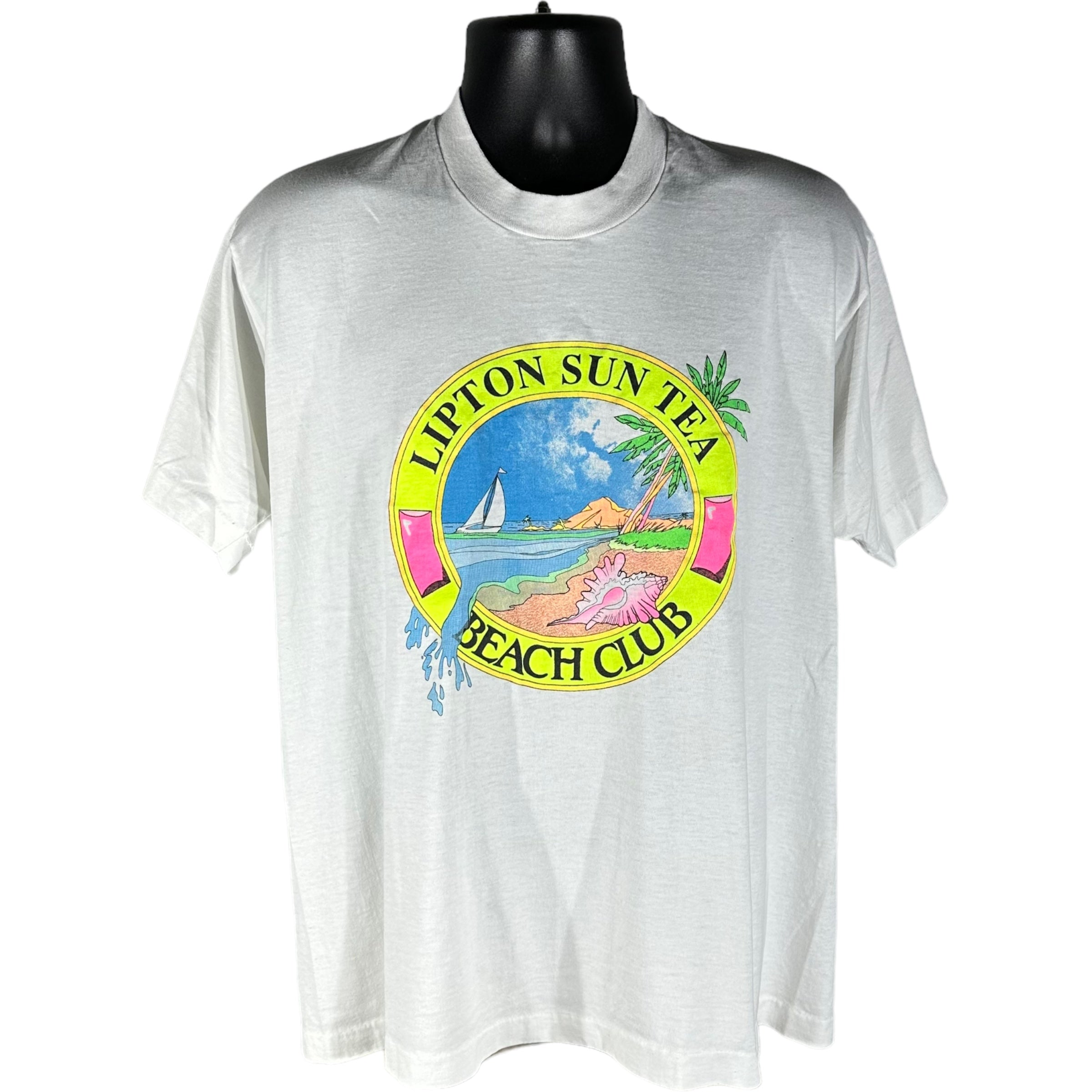 Vintage Lipton Sun Tea Beach Club Tee