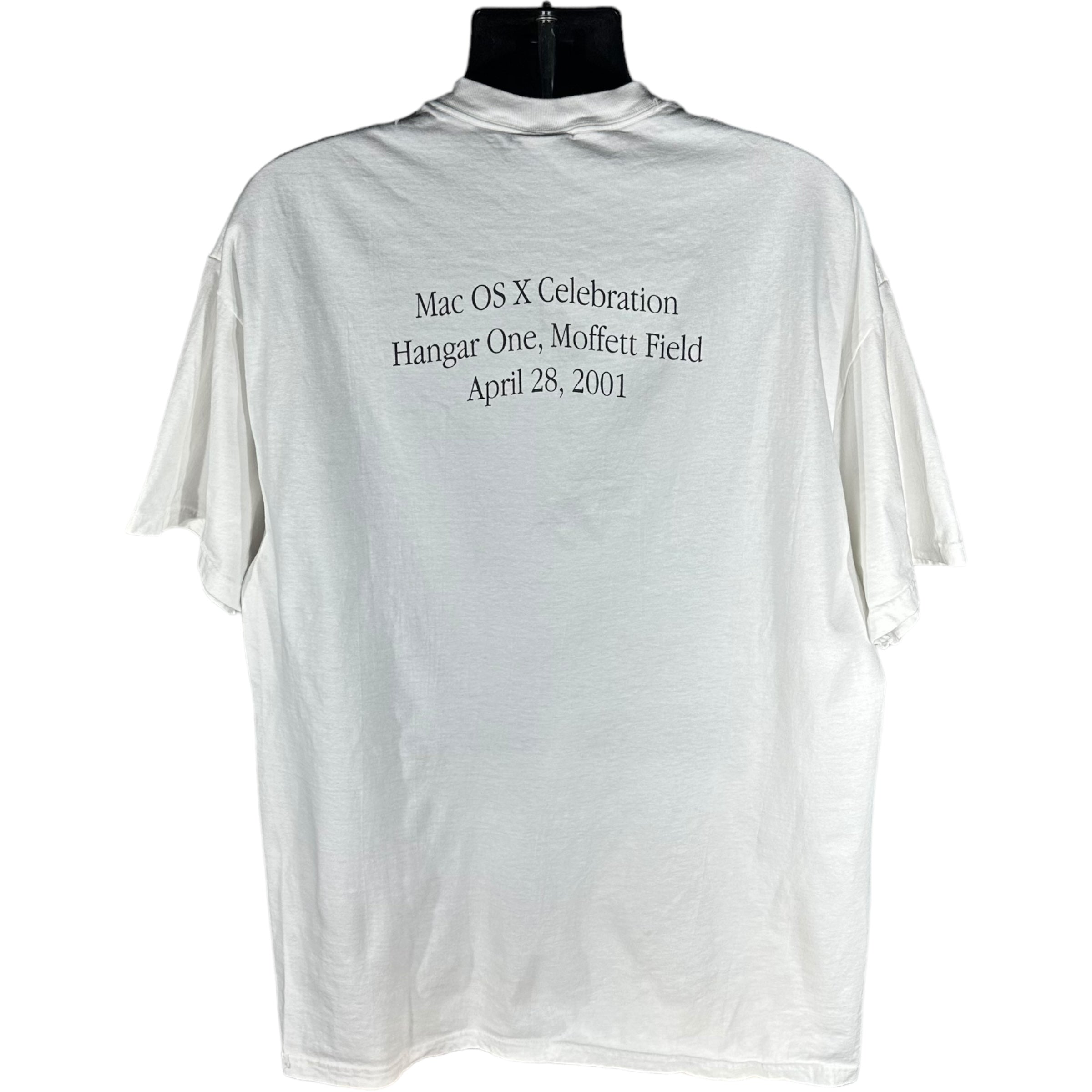 Vintage"X" Mac OS X Celebration Tee 2001