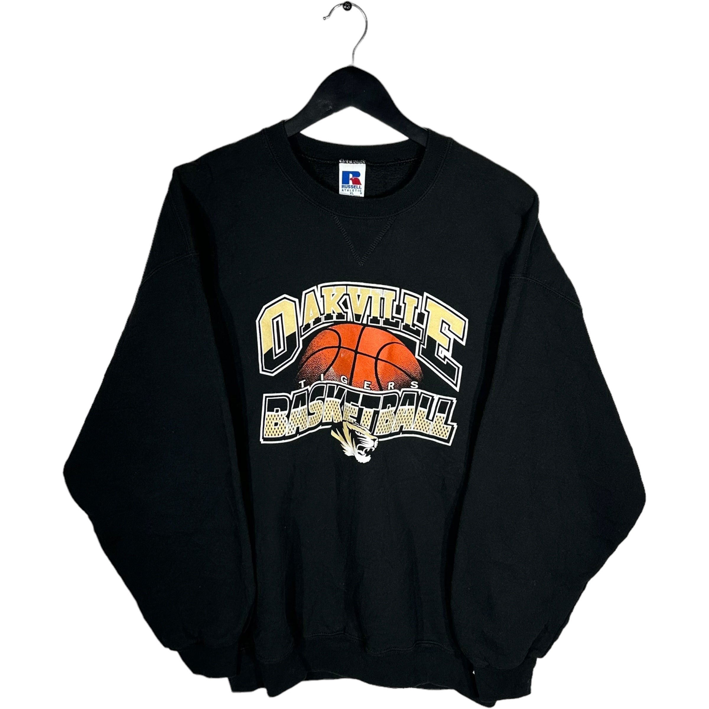 Vintage Oakville Tigers Basketball Russell Crewneck