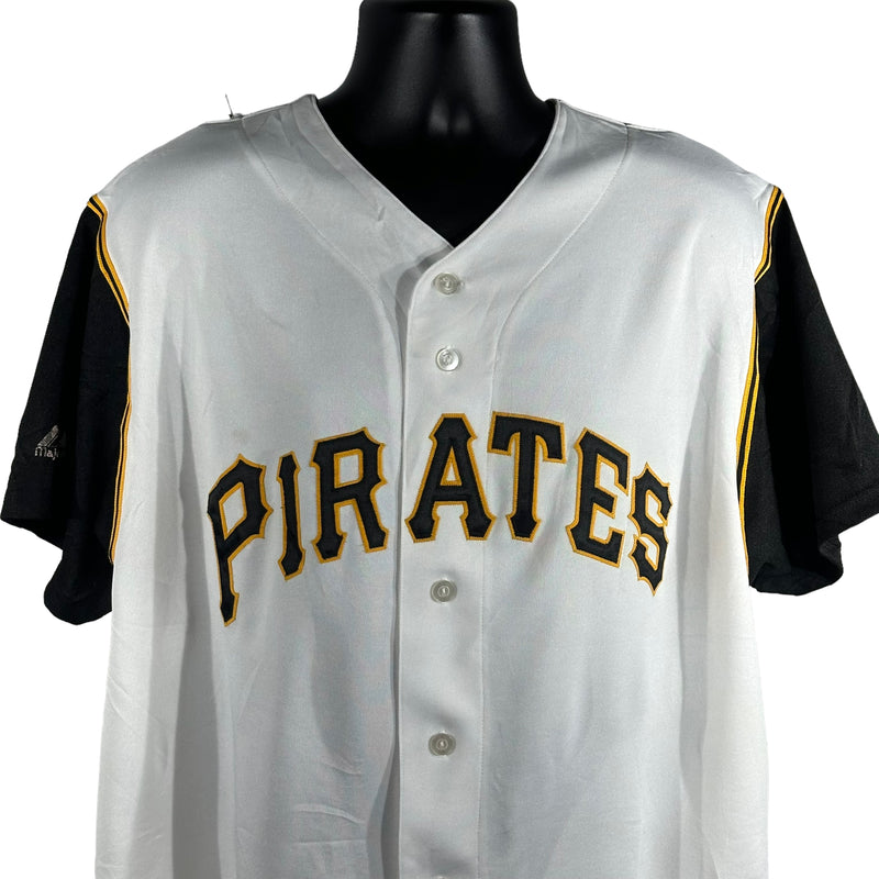 Vintage Pittsburgh Pirates #25 Sean Casey Majestic Jersey