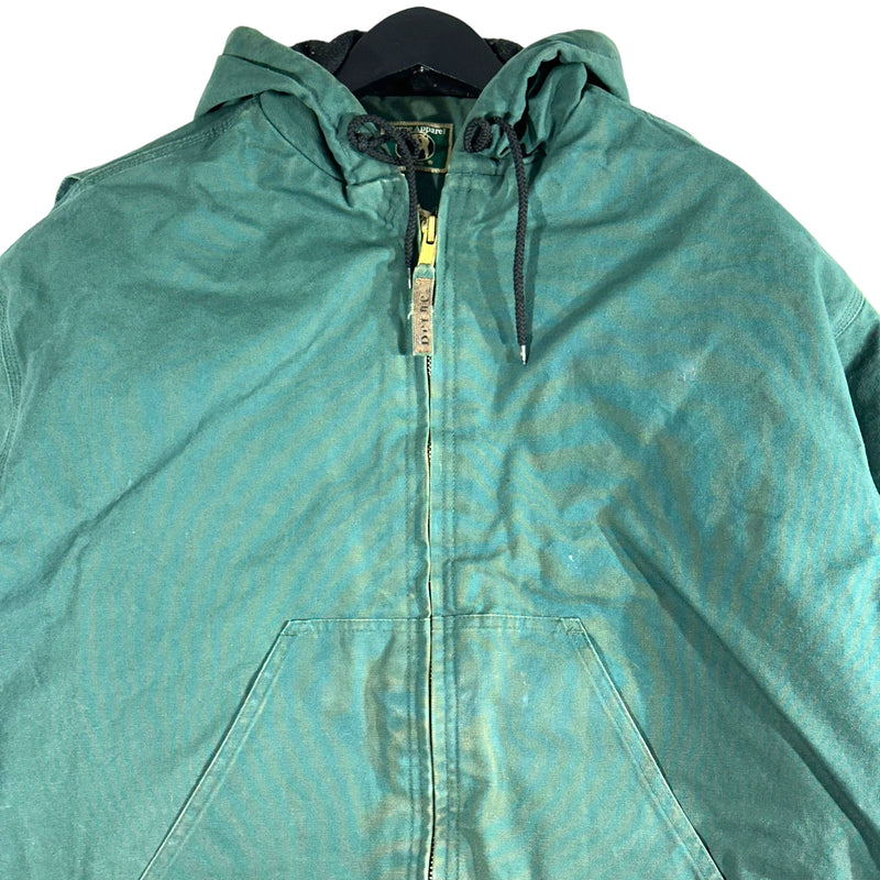 Berne Apparel Full Zip Hooded Workwear Jacket