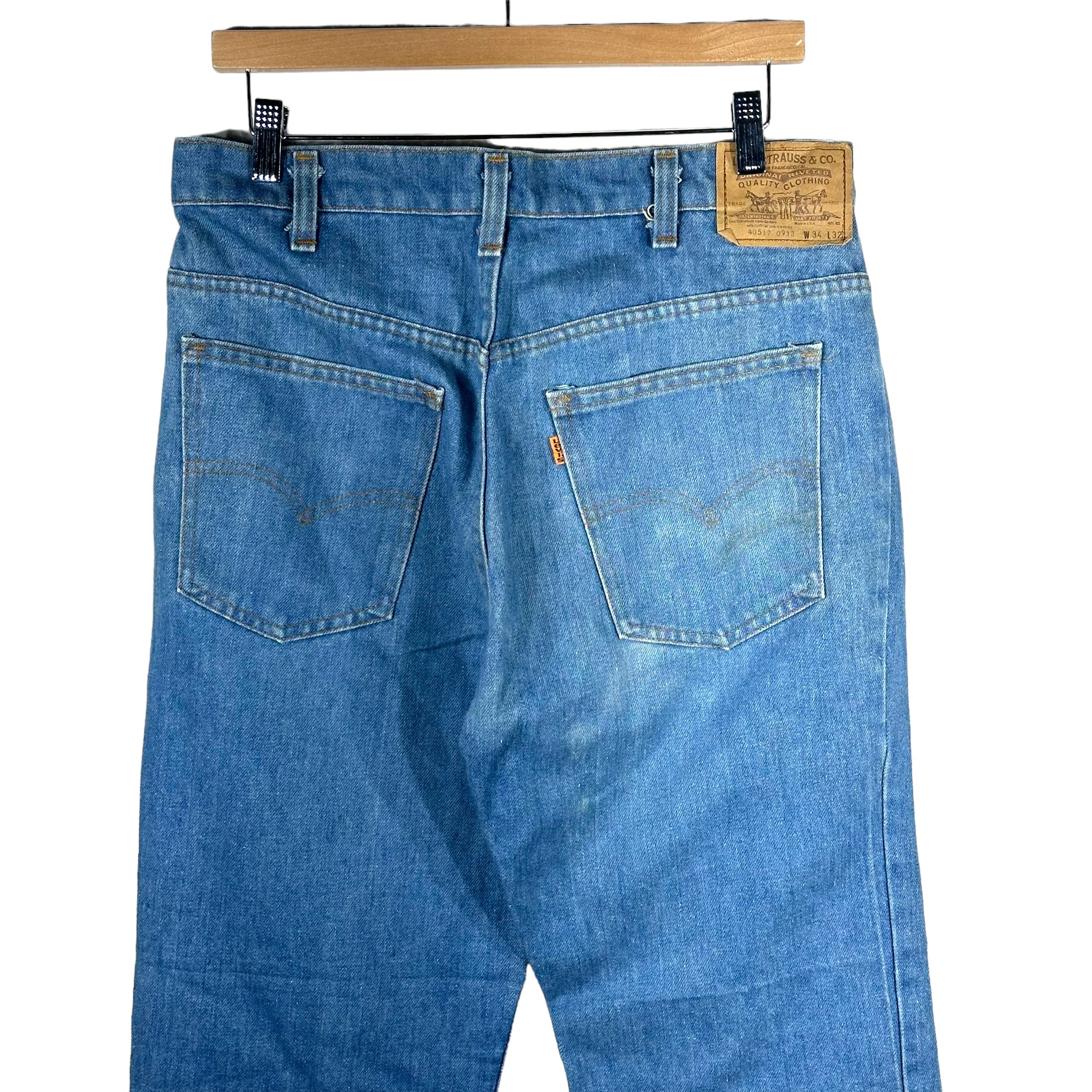 Vintage Levis Wide Leg Jeans