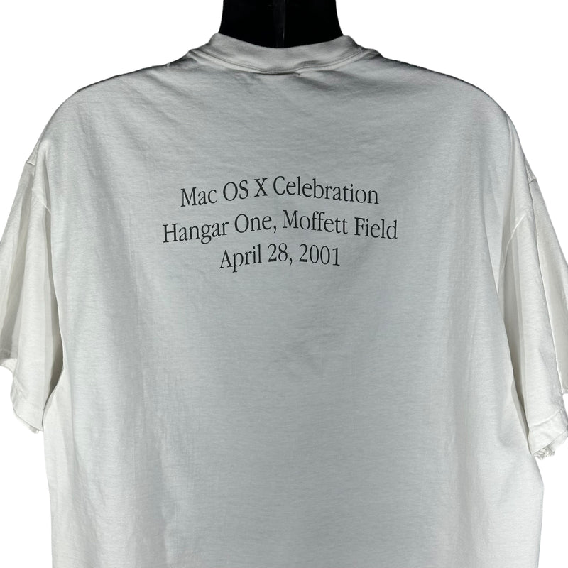 Vintage"X" Mac OS X Celebration Tee 2001