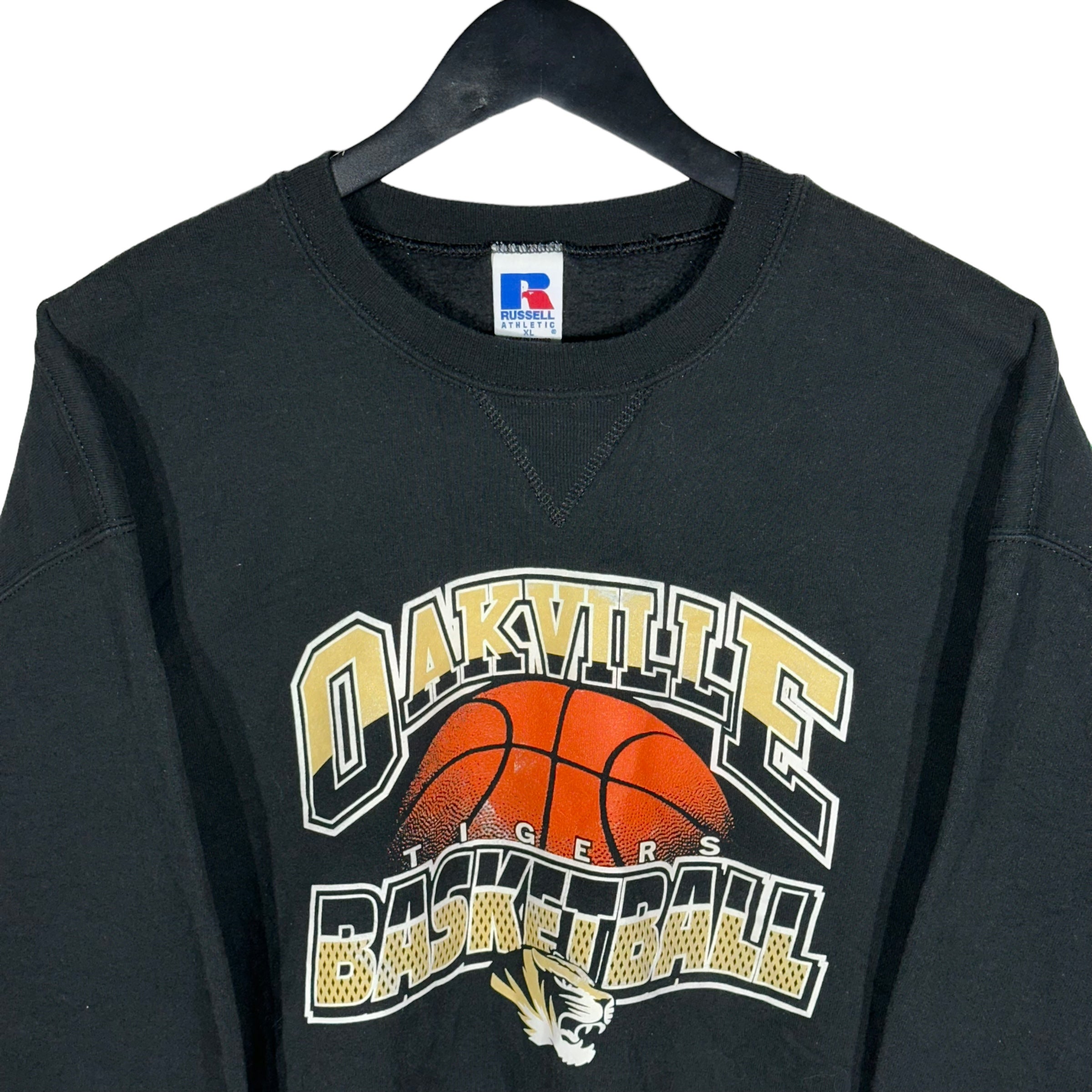 Vintage Oakville Tigers Basketball Russell Crewneck