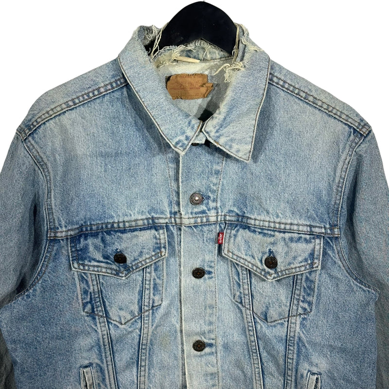 Vintage Levis Distressed Denim Jacket