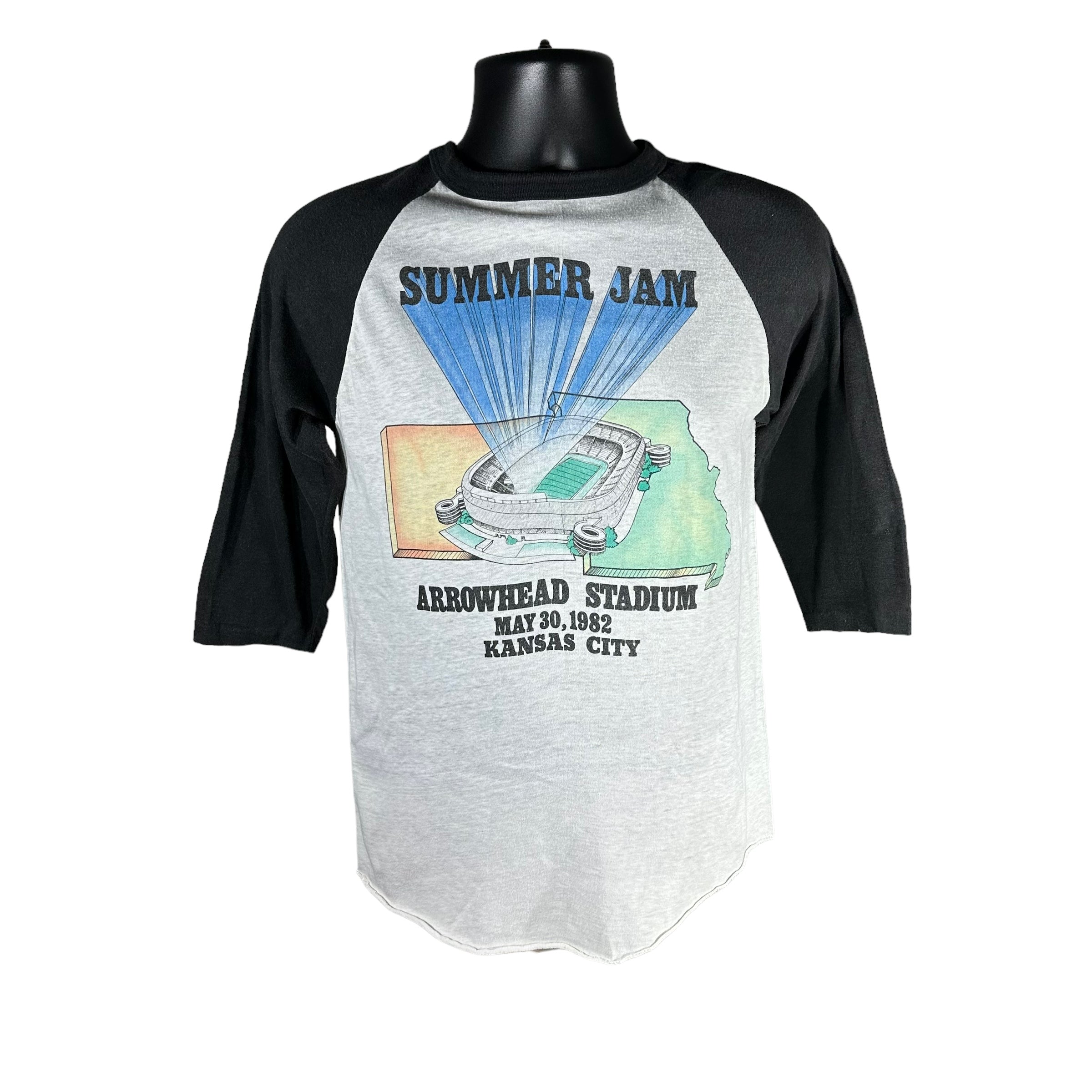 Vintage Summer Jam Arrowhead Stadium Tee 1982