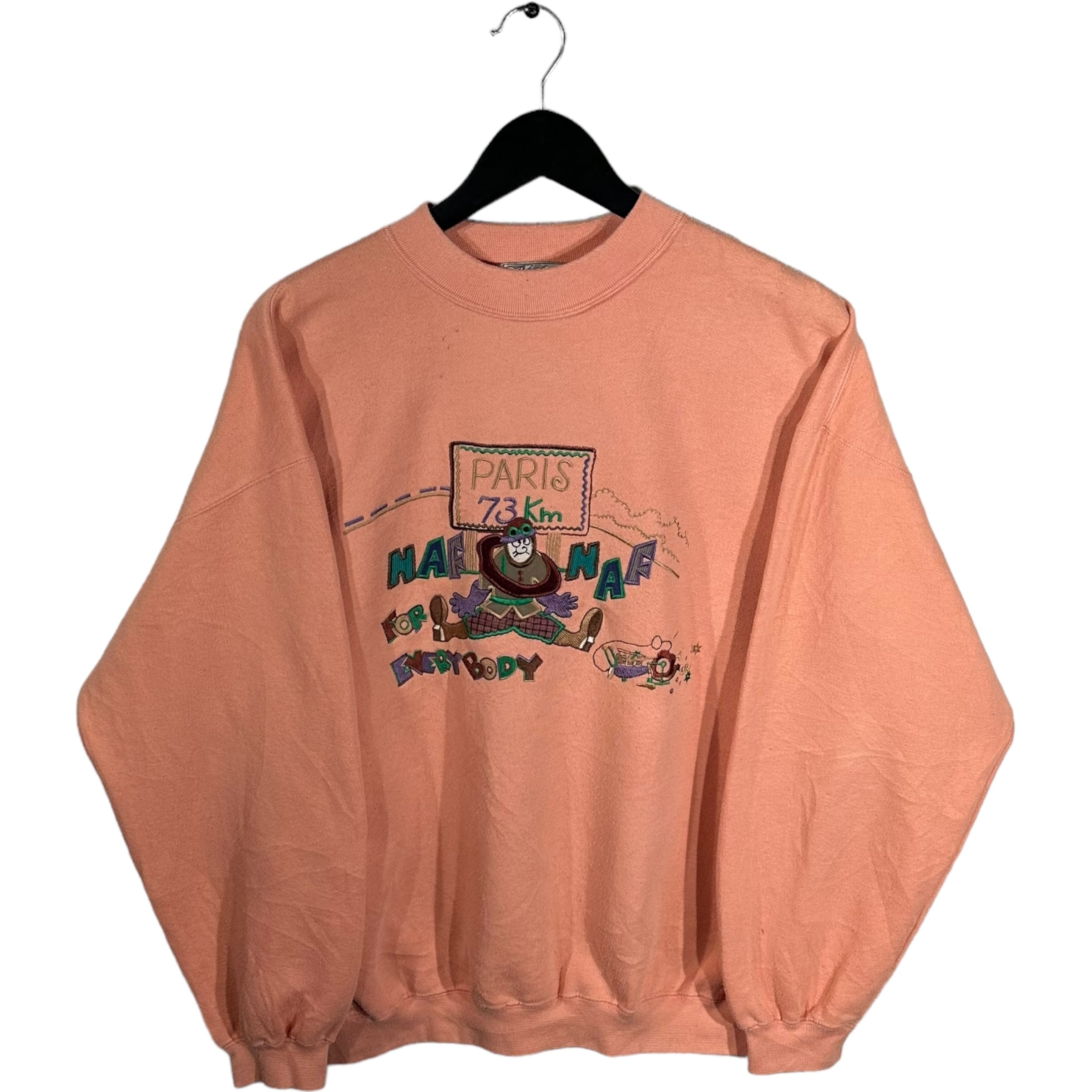 Vintage Paris 73 KM NAFNAF For Everybody Crewneck