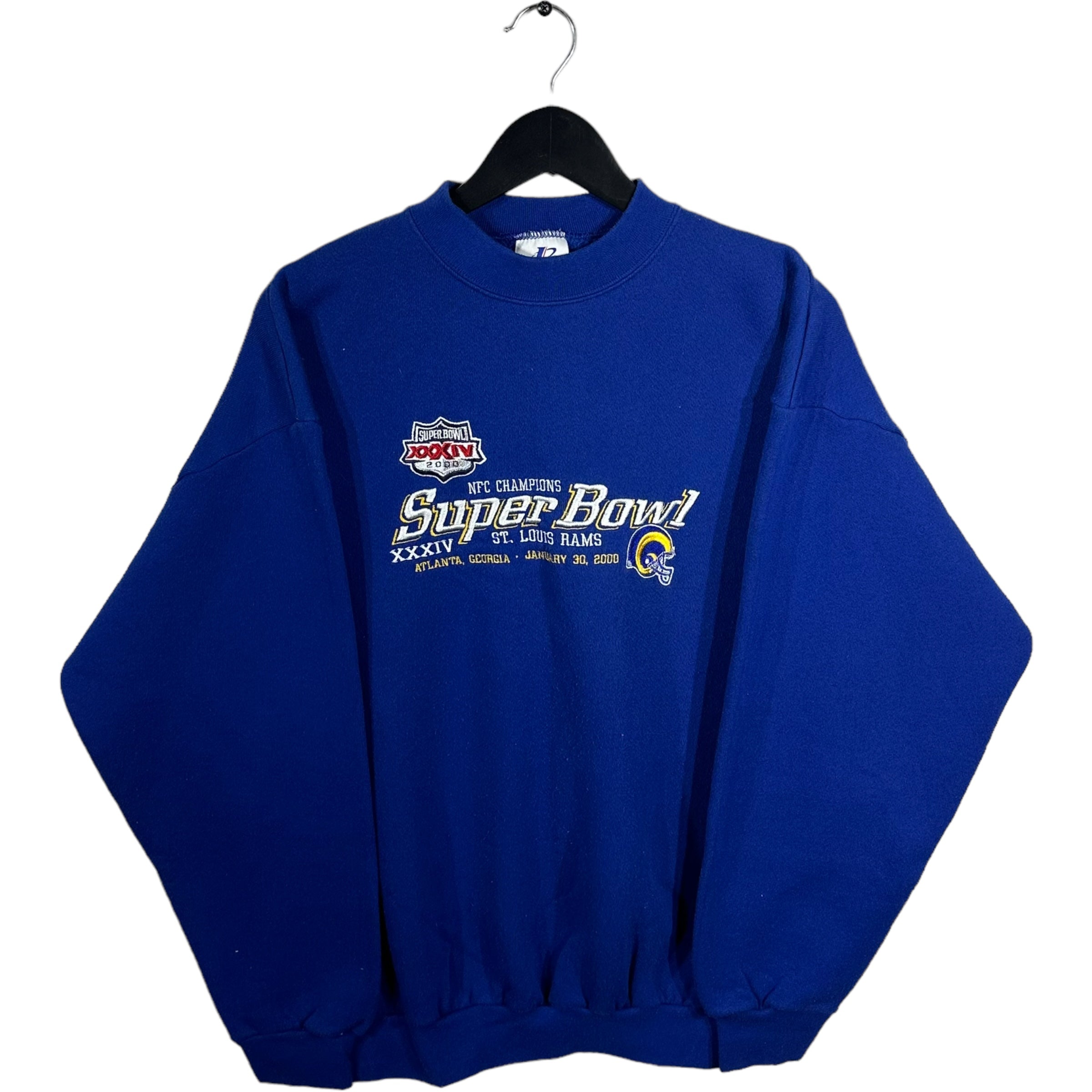 Vintage St. Louis Rams Super Bowl Crewneck 2000