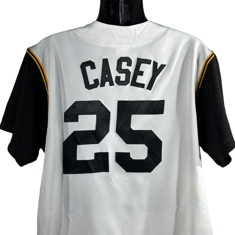 Vintage Pittsburgh Pirates #25 Sean Casey Majestic Jersey