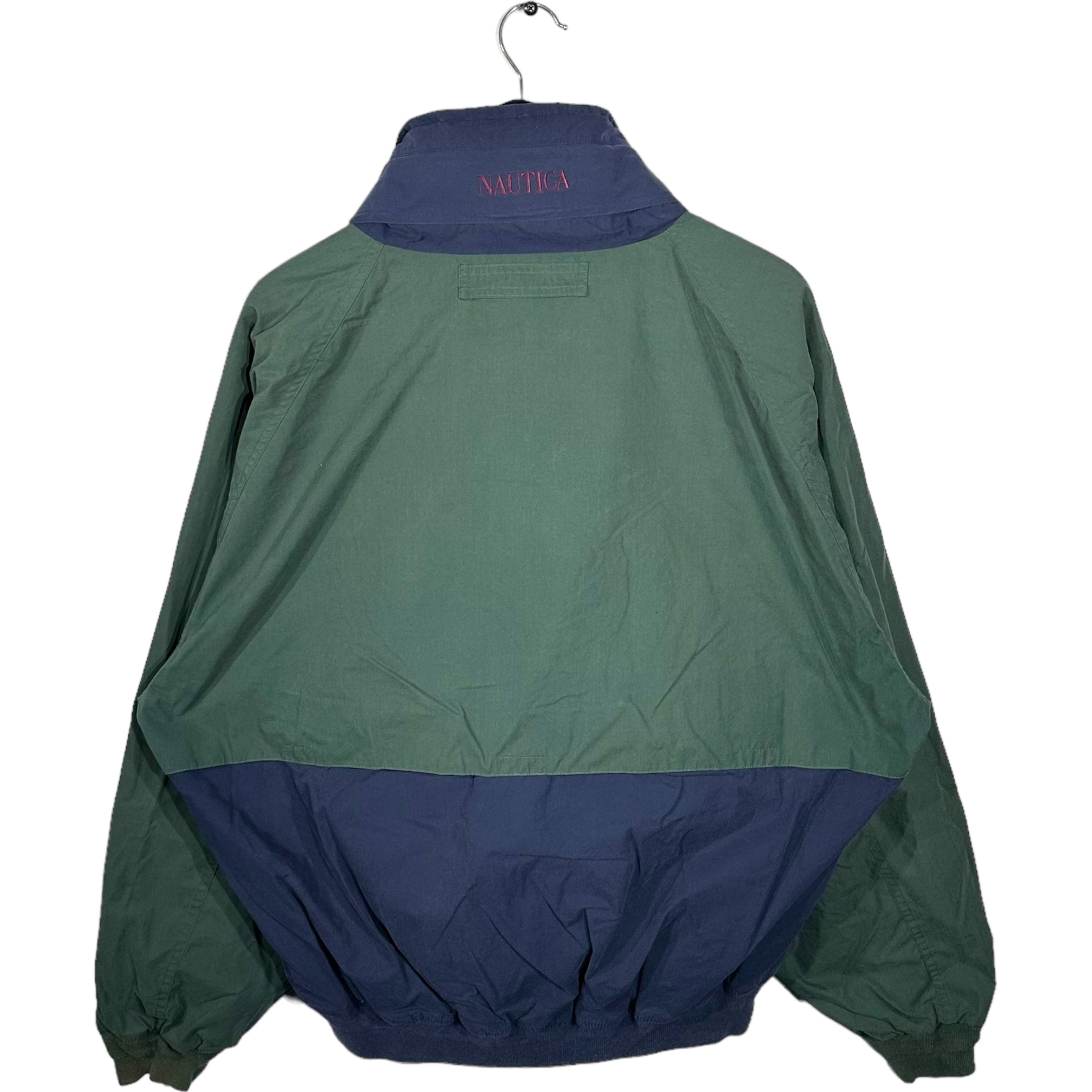 Vintage Nautica Hidden Hoodie Jacket