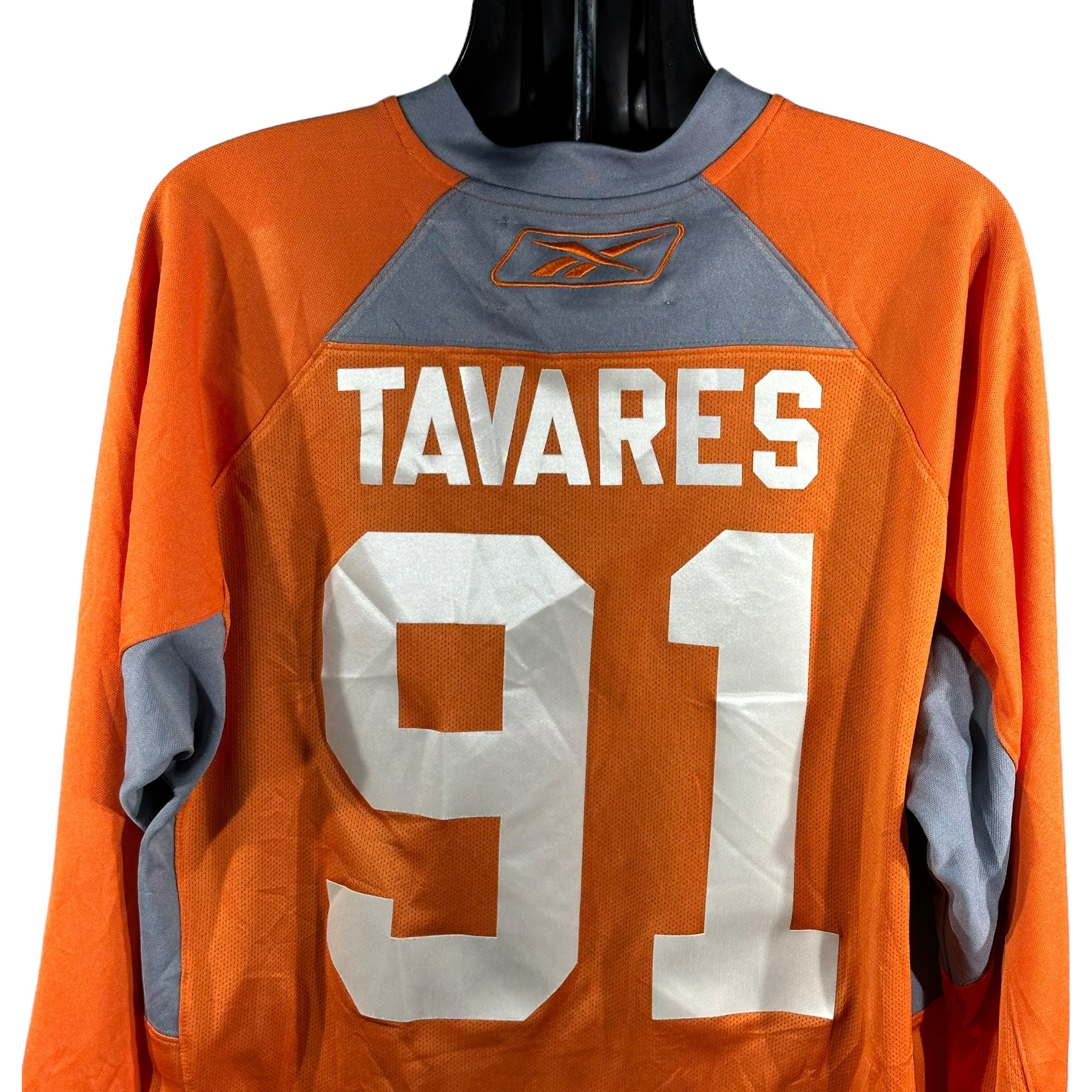 Vintage Reebok New York Islanders Tavares #91 Long Sleeve Jersey