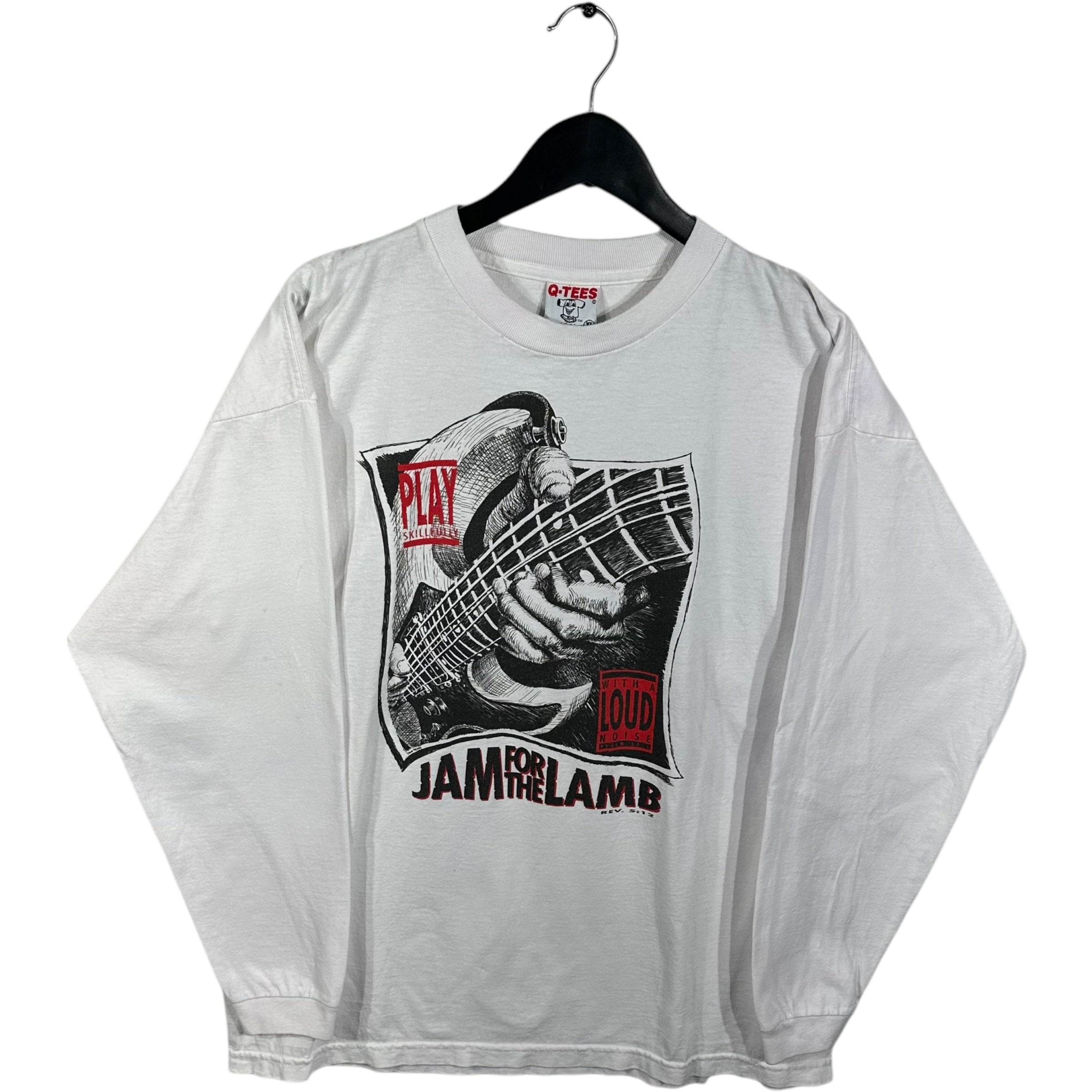 Vintage Play Skillfully Jam For The Lamb Long Sleeve Tee