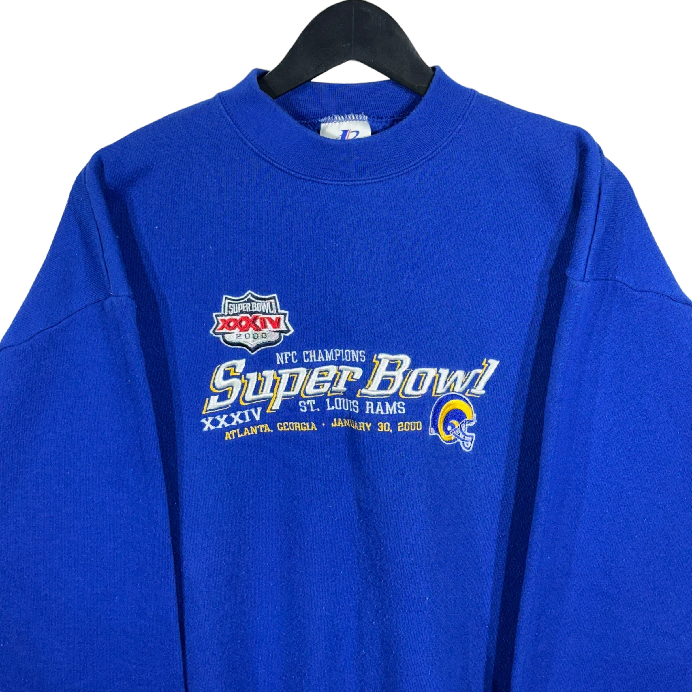 Vintage St. Louis Rams Super Bowl Crewneck 2000