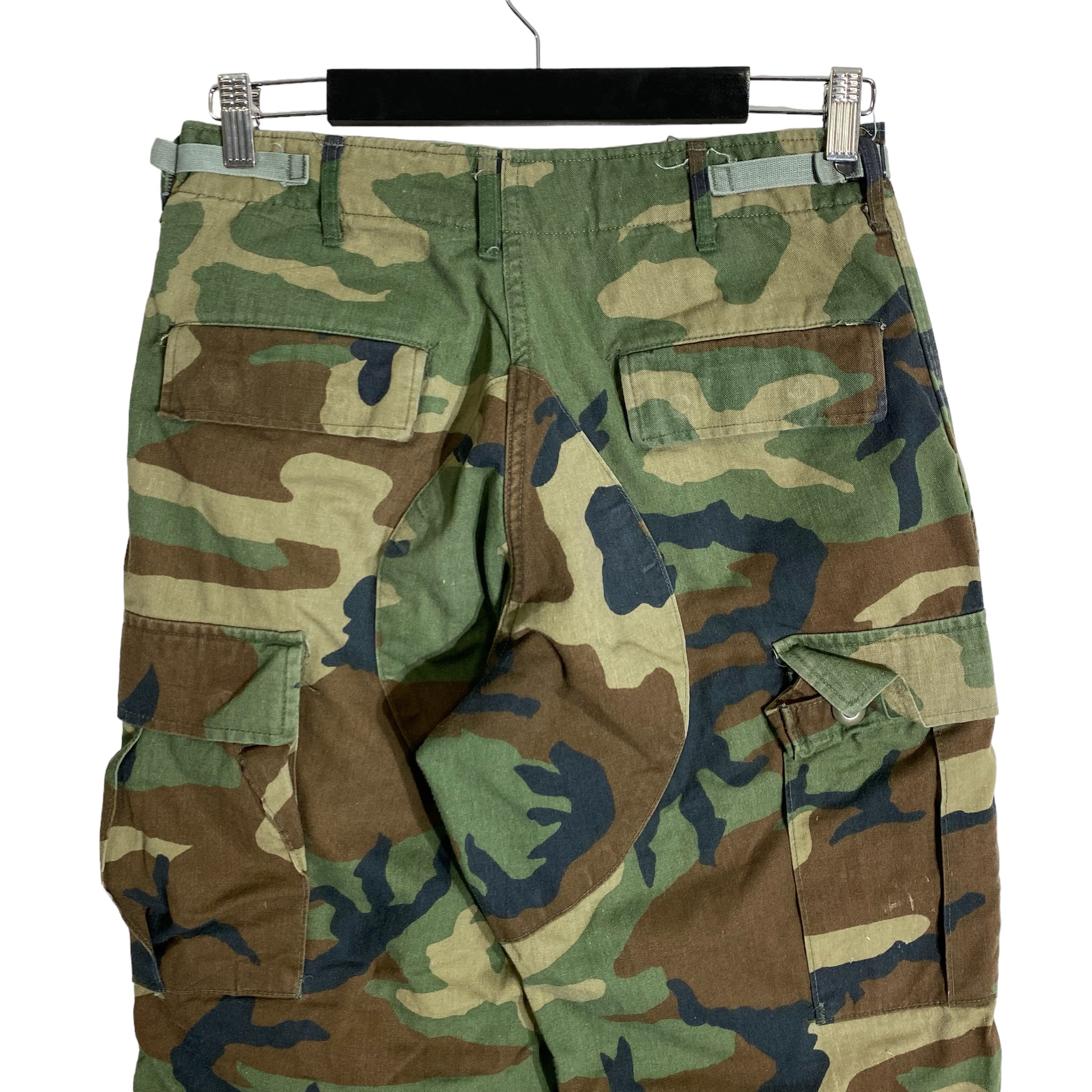 Military Woodland Camo Cargo Pants – Vintage Planet