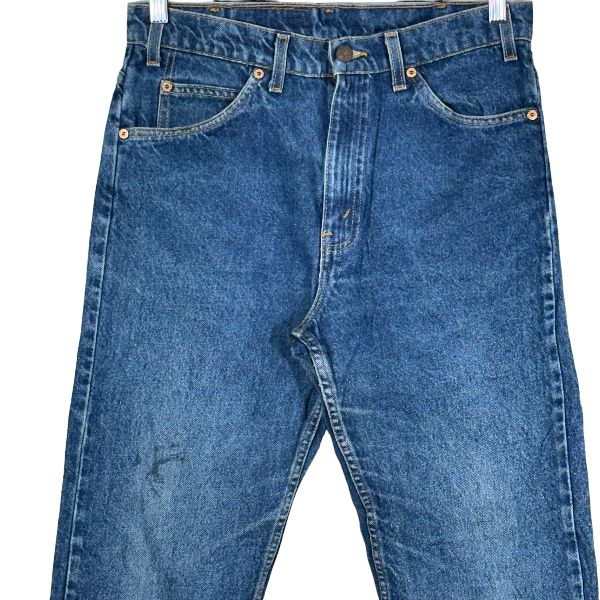 Vintage Levi's 505 Paisley Pocket Denim Jeans 90s