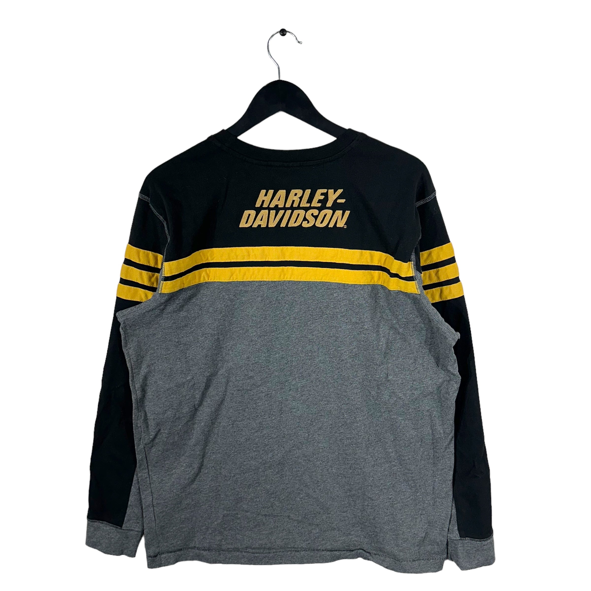 Vintage Harley Davidson Striped Crewneck