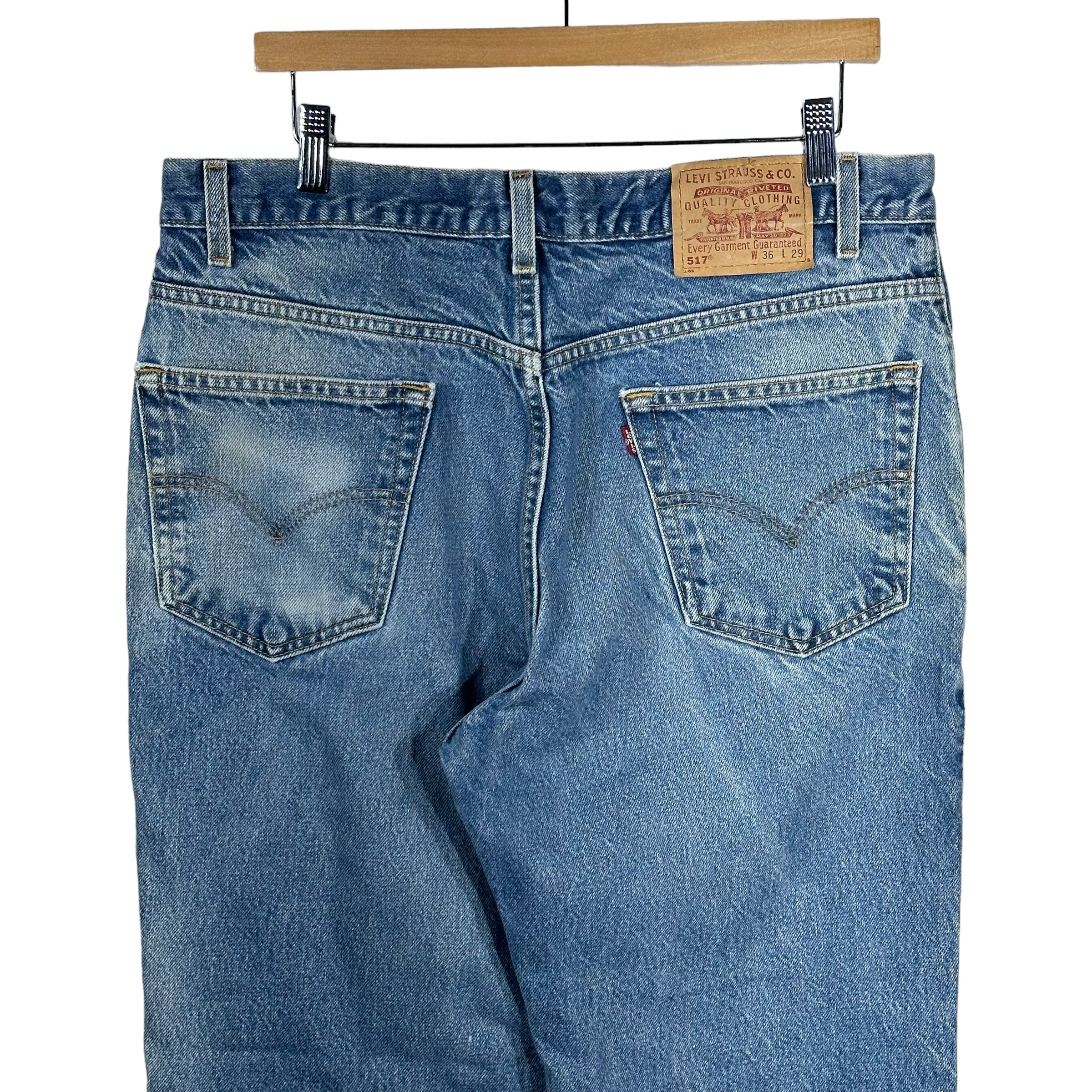 Vintage Levi's 517 Distressed Jeans