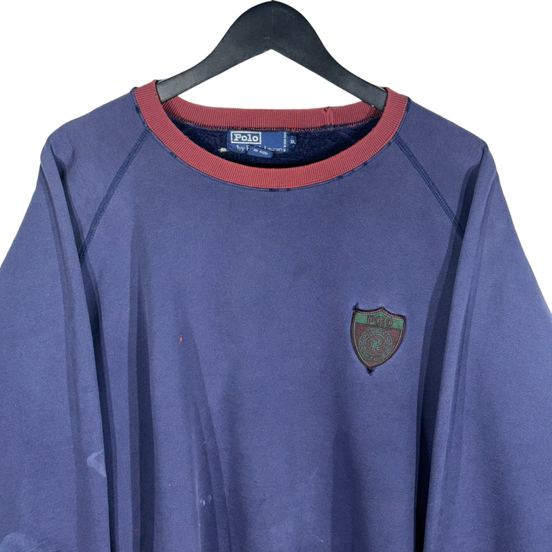 Vintage Polo Ralph Lauren Crest Crewneck