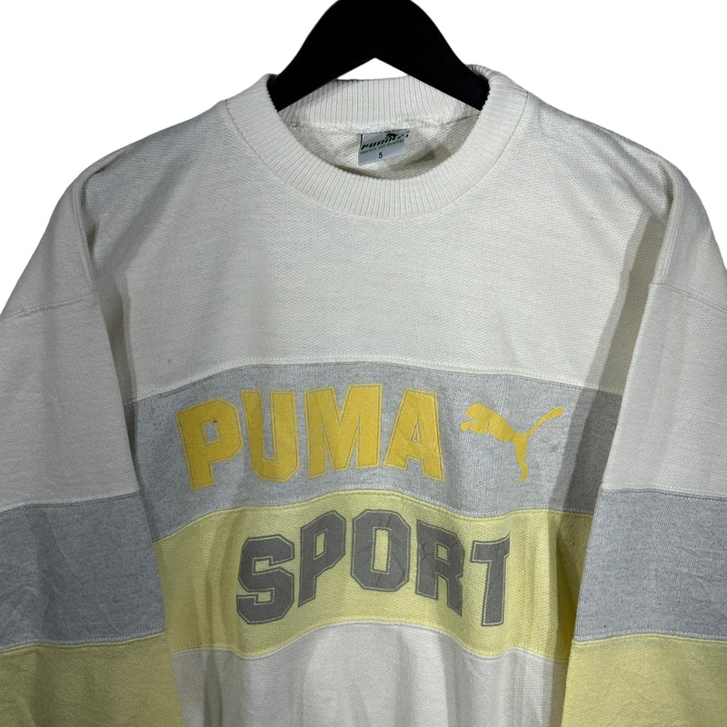 Vintage Puma Sport Spellout Crewneck