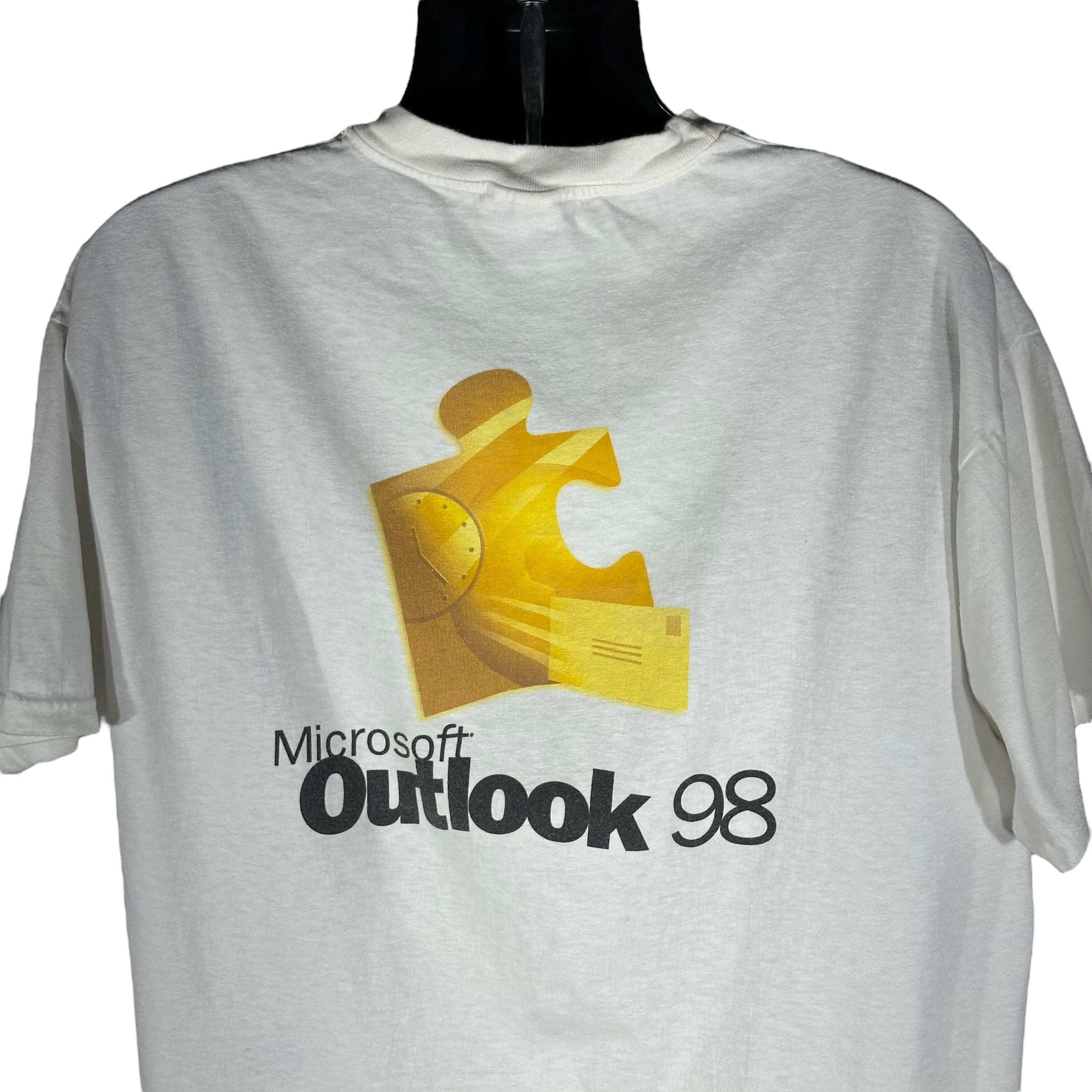 Vintage Pfizer Microsoft Outlook 98 Tee