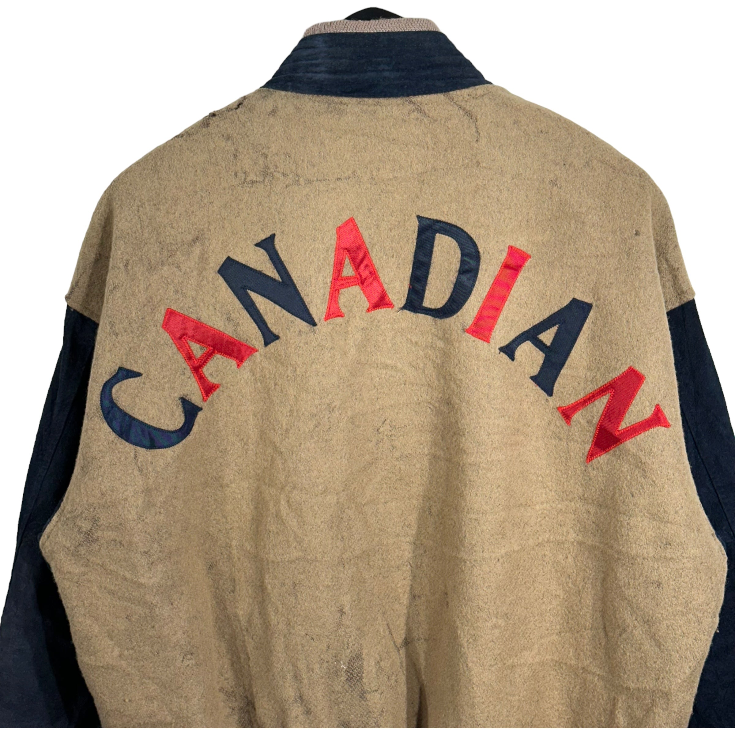 Vintage Molson Canadian Varsity Jacket