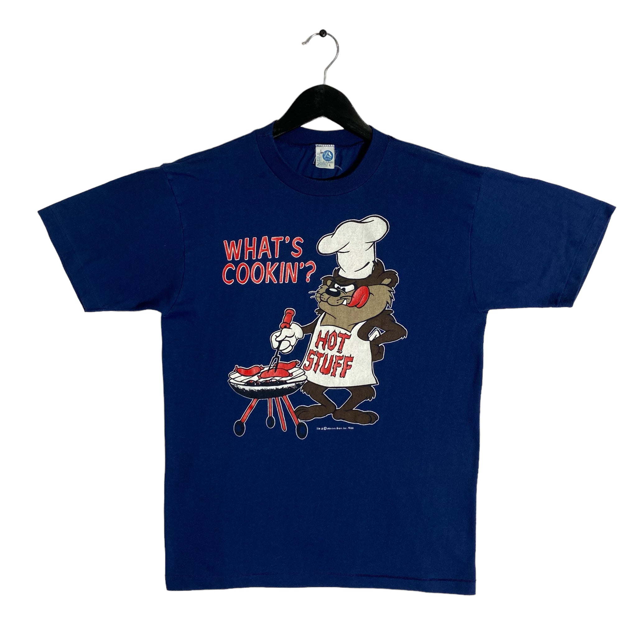 Vintage Taz "What's Cookin Hot Stuff'" Tee 1986