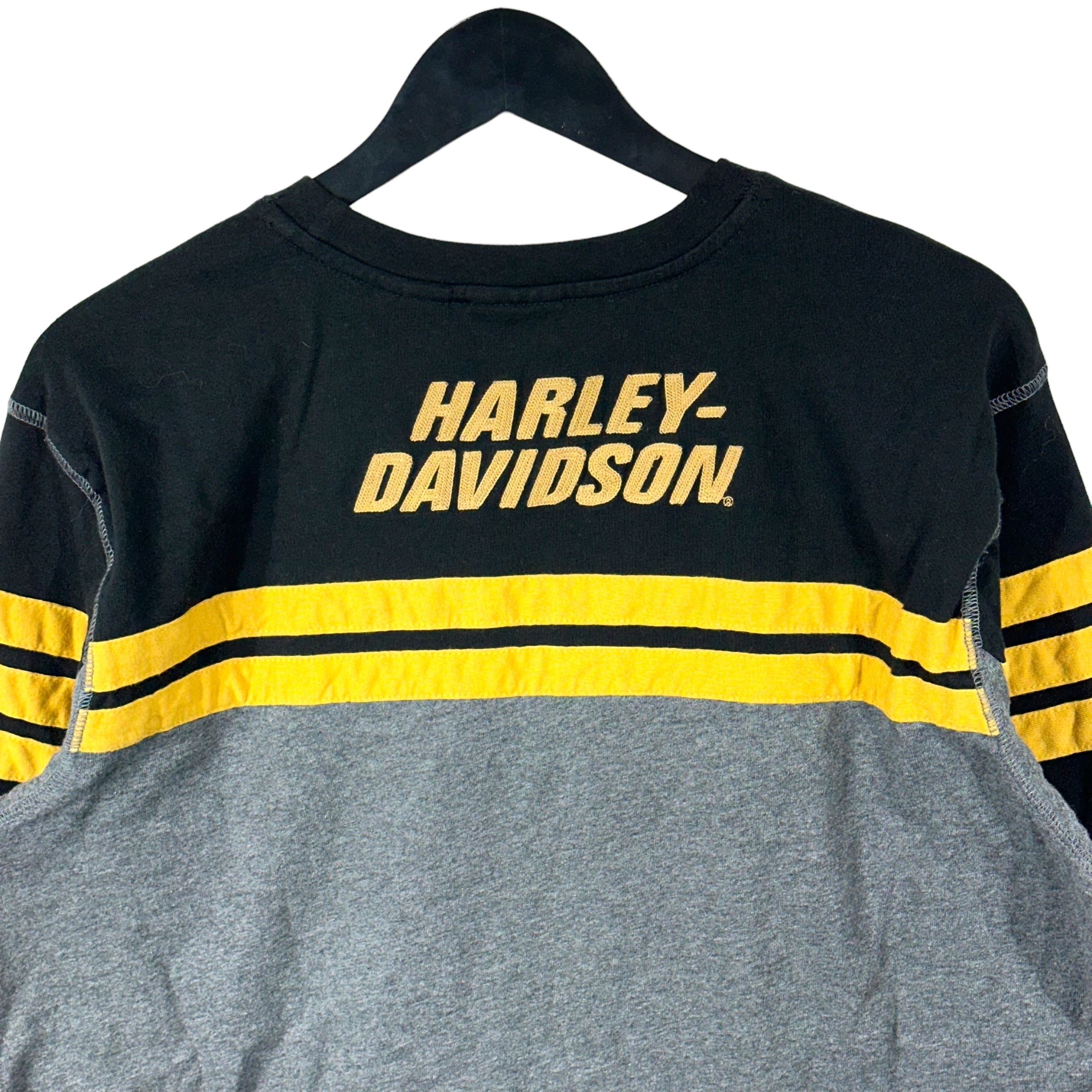 Vintage Harley Davidson Striped Crewneck