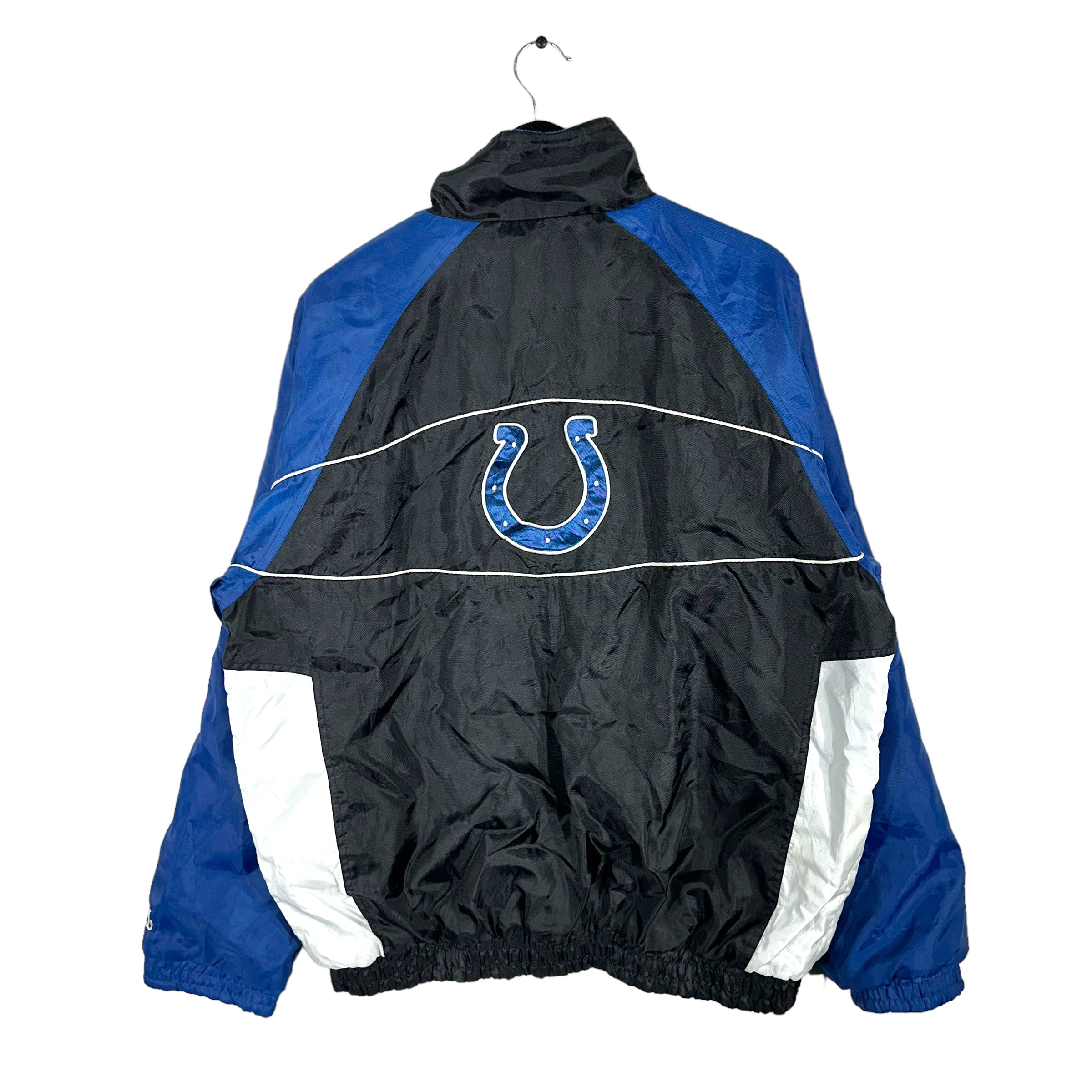 Vintage NFL Indianapolis Colts Embroidered Reversible Full Zip Jacket