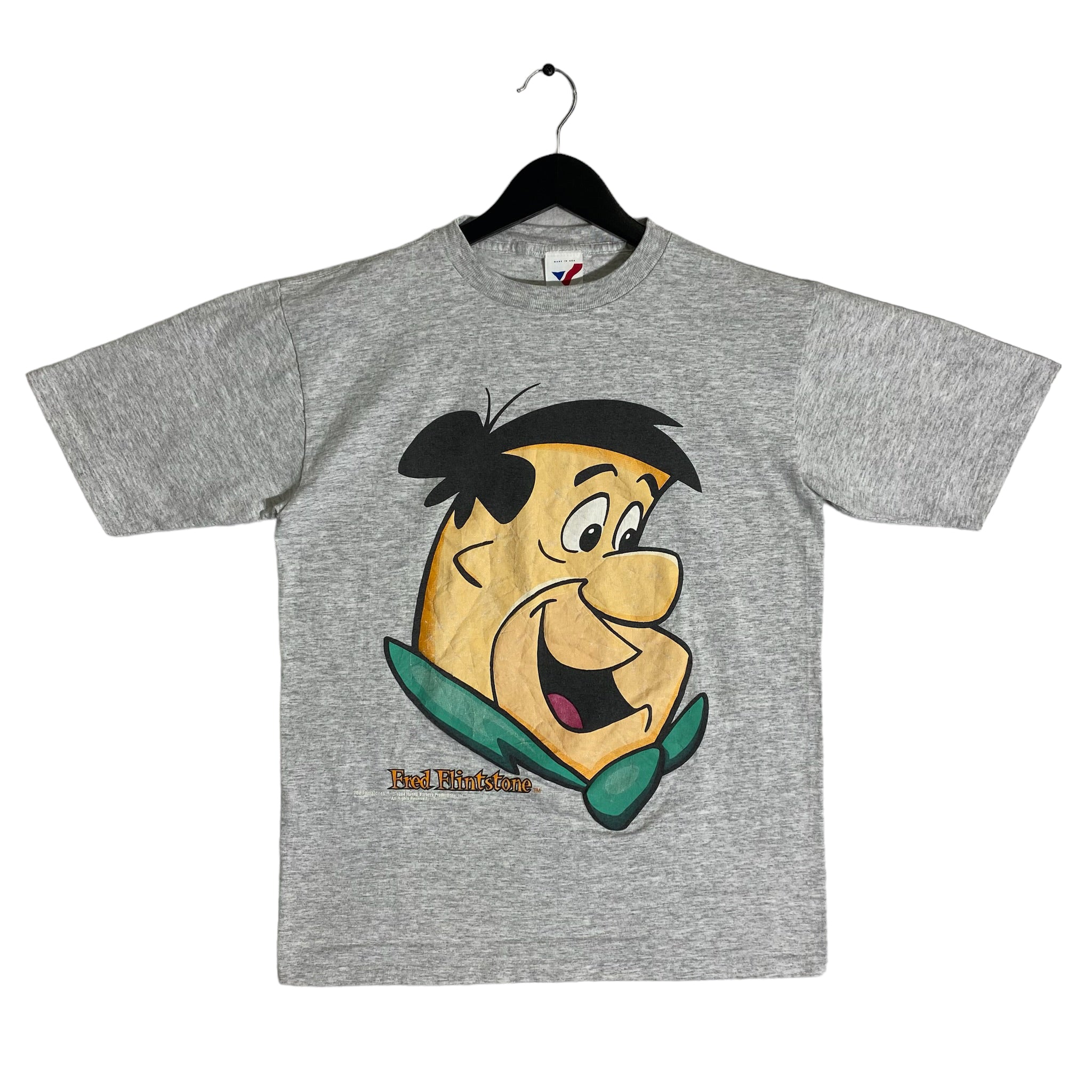 Vintage Fred Flintstone Big Face Youth Tee 1994