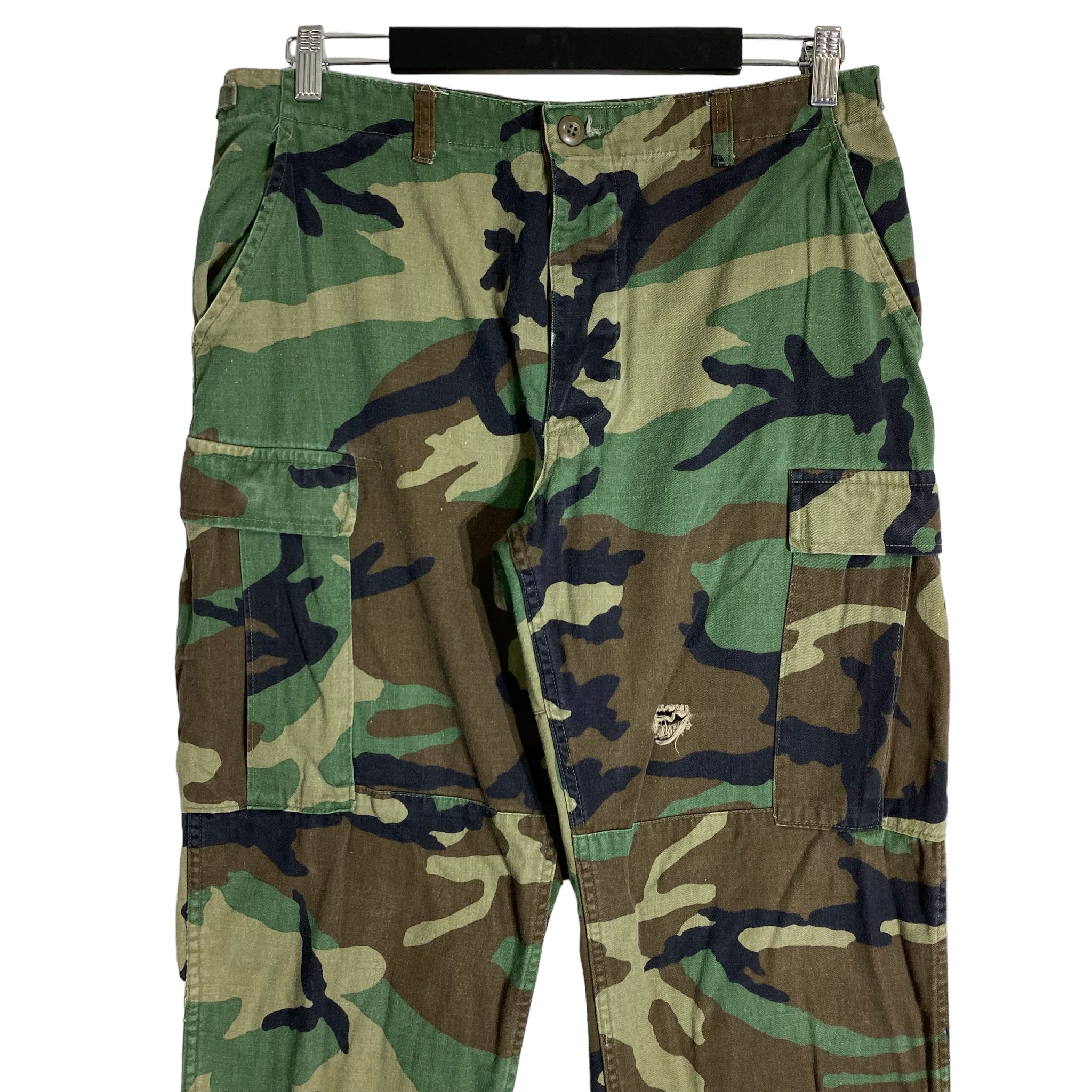 Vintage Military Woodland Camo Pants