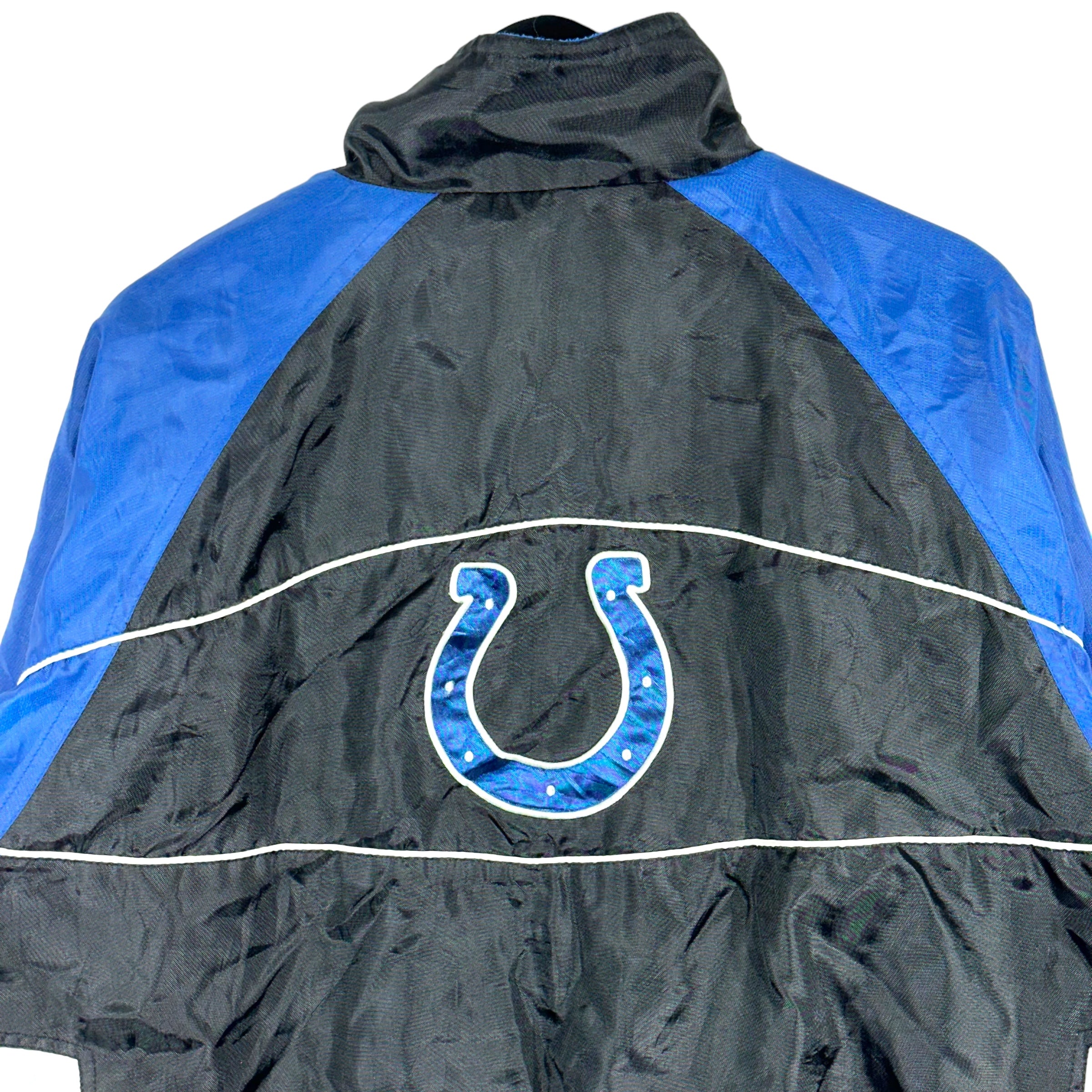 Vintage NFL Indianapolis Colts Embroidered Reversible Full Zip Jacket